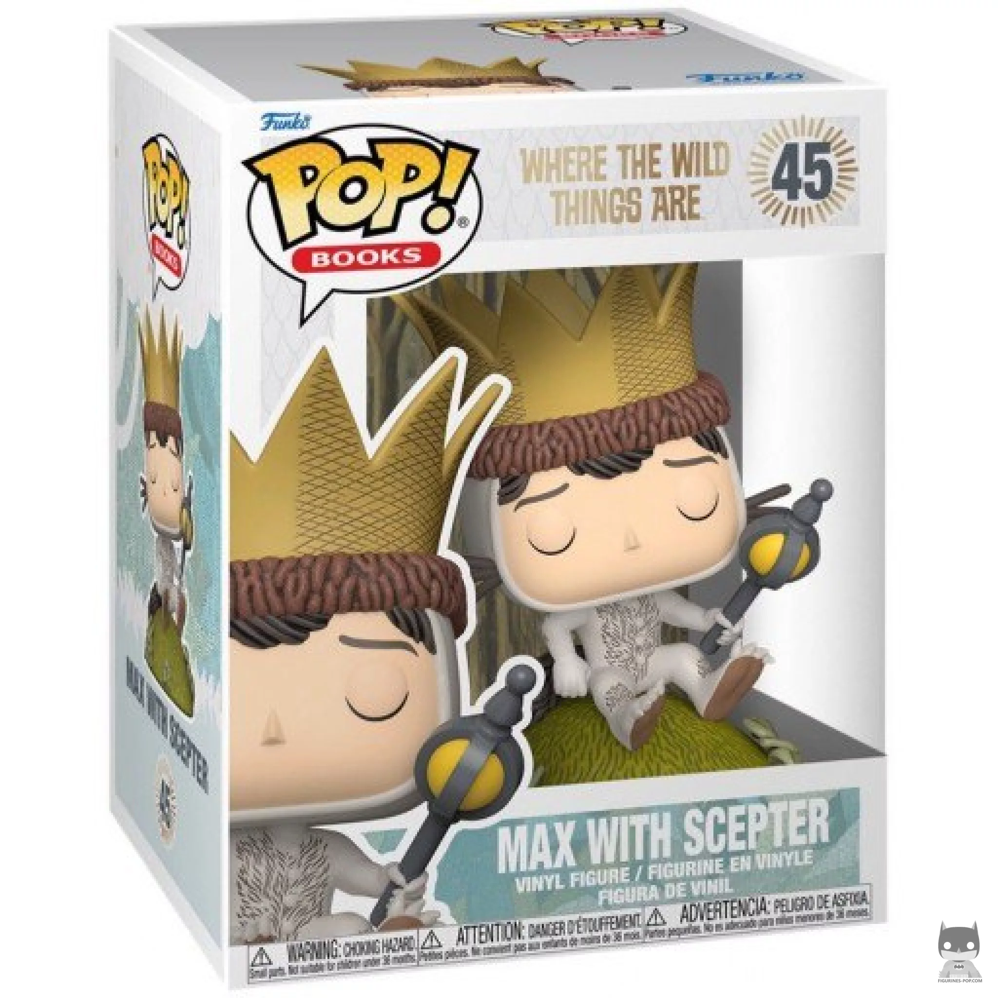 Figurine Funko POP Max avec Sceptre avec boîte