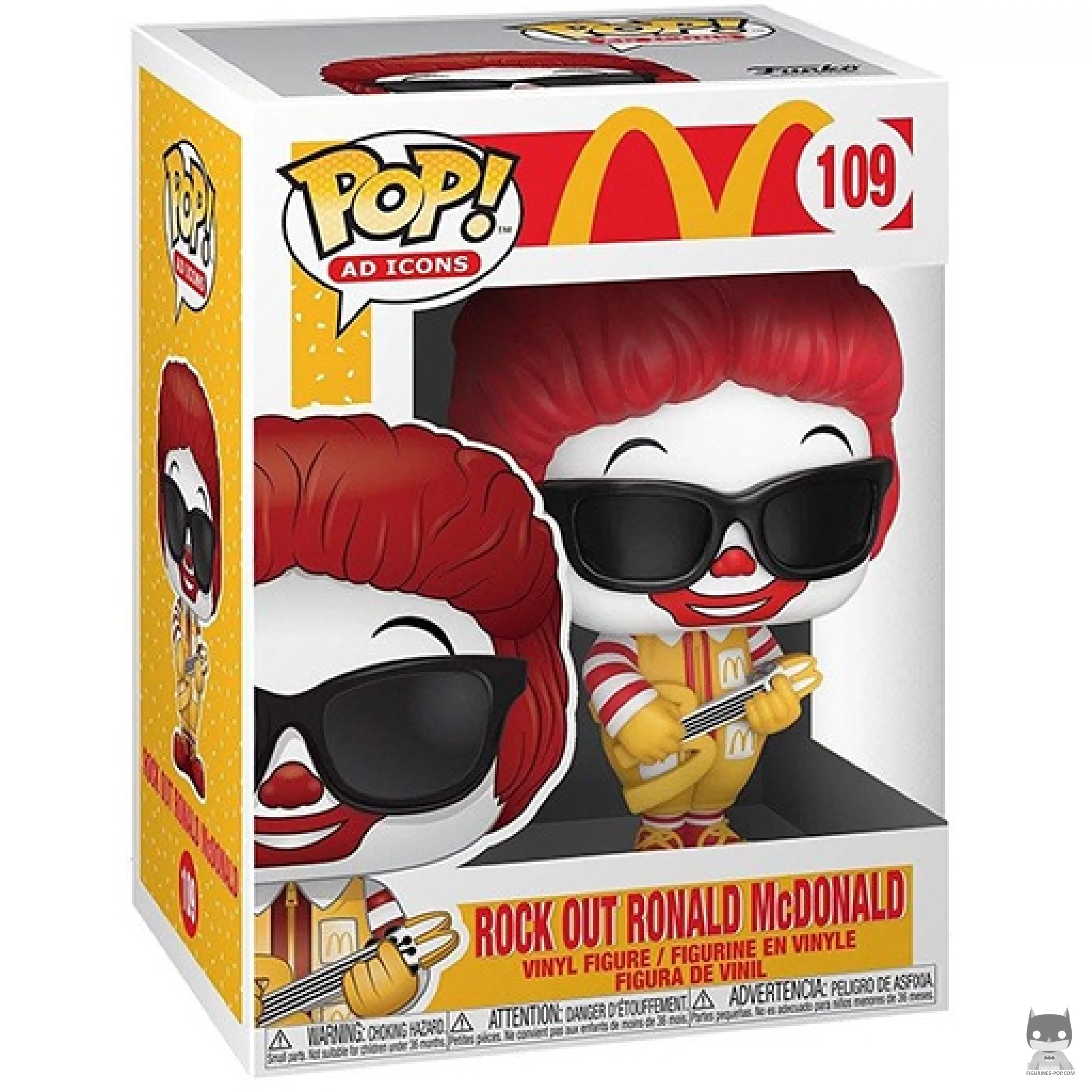 Figurine Funko POP Rock Out Ronald McDonald avec boîte