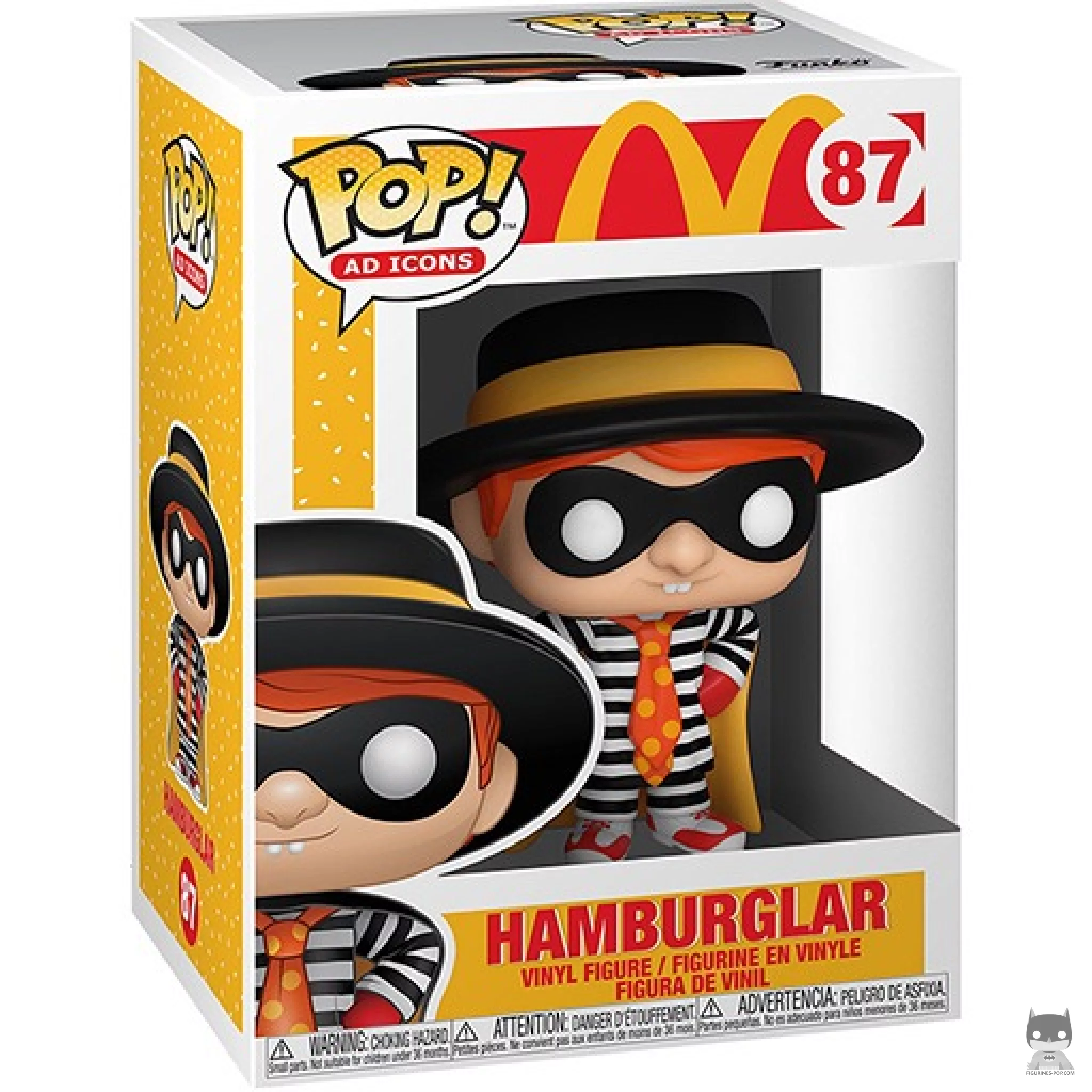 Figurine Funko POP Hamburglar avec boîte