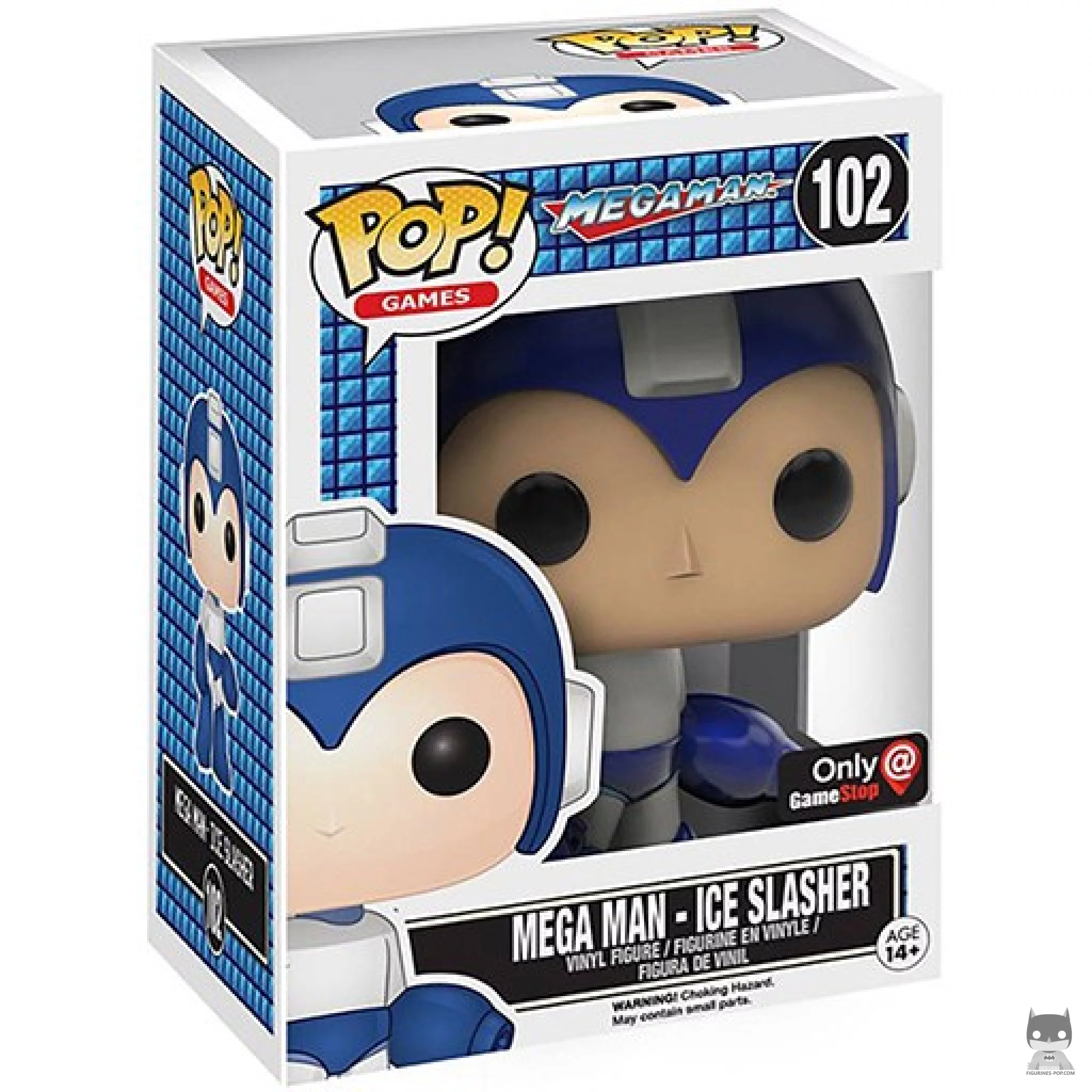 Figurine Funko POP Mega Man (Ice Slasher) avec boîte