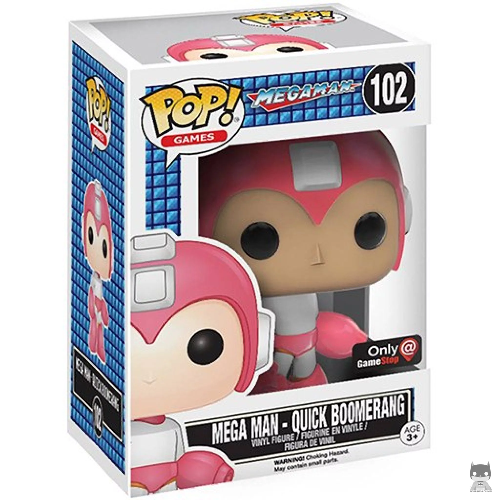 Figurine Funko POP Mega Man (Quick Boomerang) avec boîte