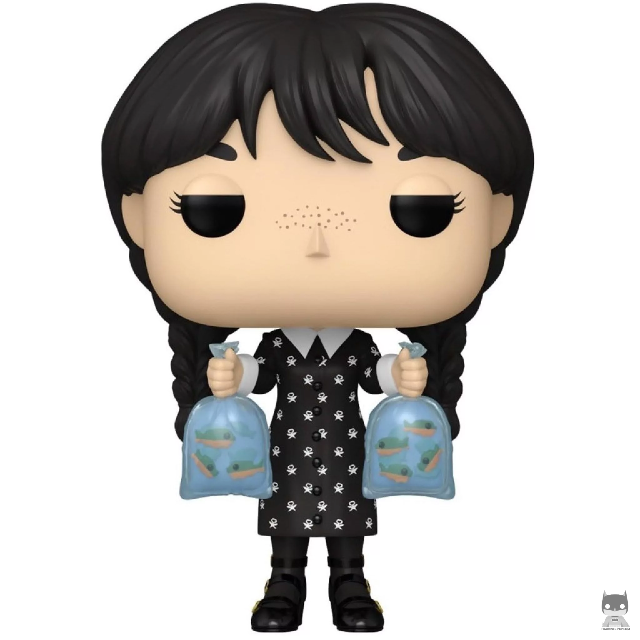 Figurine Funko POP Mercredi Addams (avec Piranha) (Mercredi)