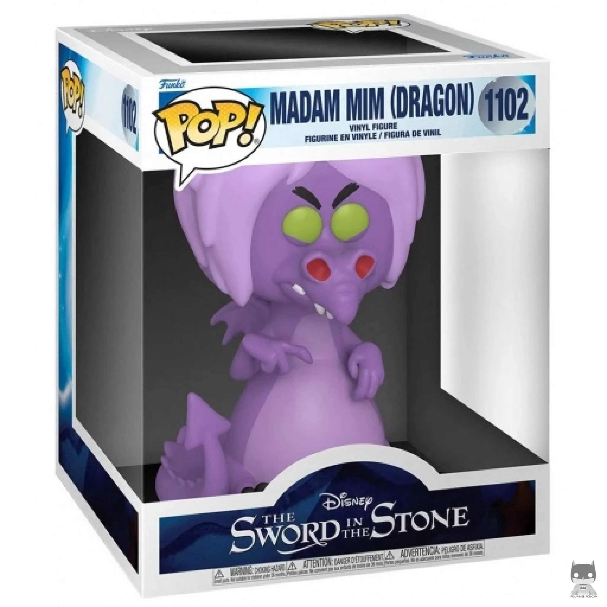 Figurine Funko POP Madame Mim Dragon (Supersized) avec boîte