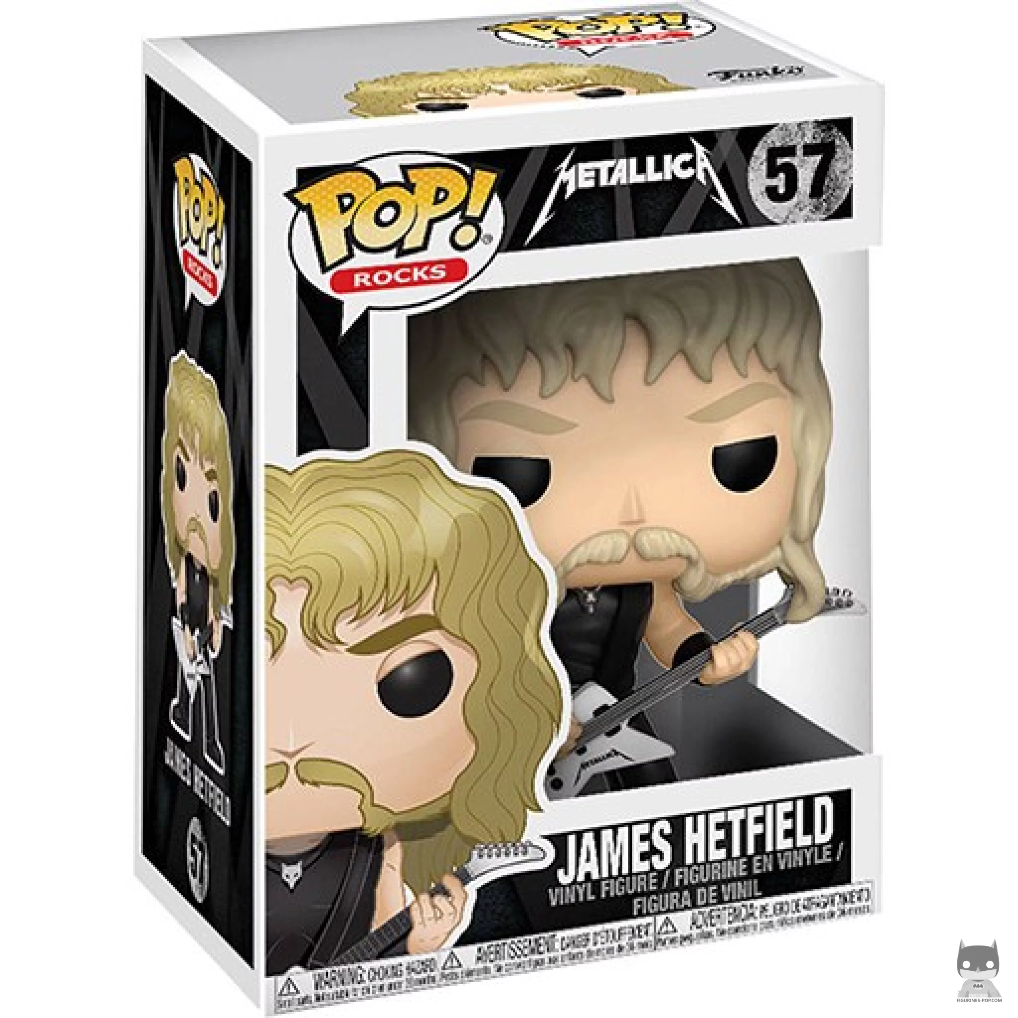 Figurine Funko POP James Hetfield avec boîte