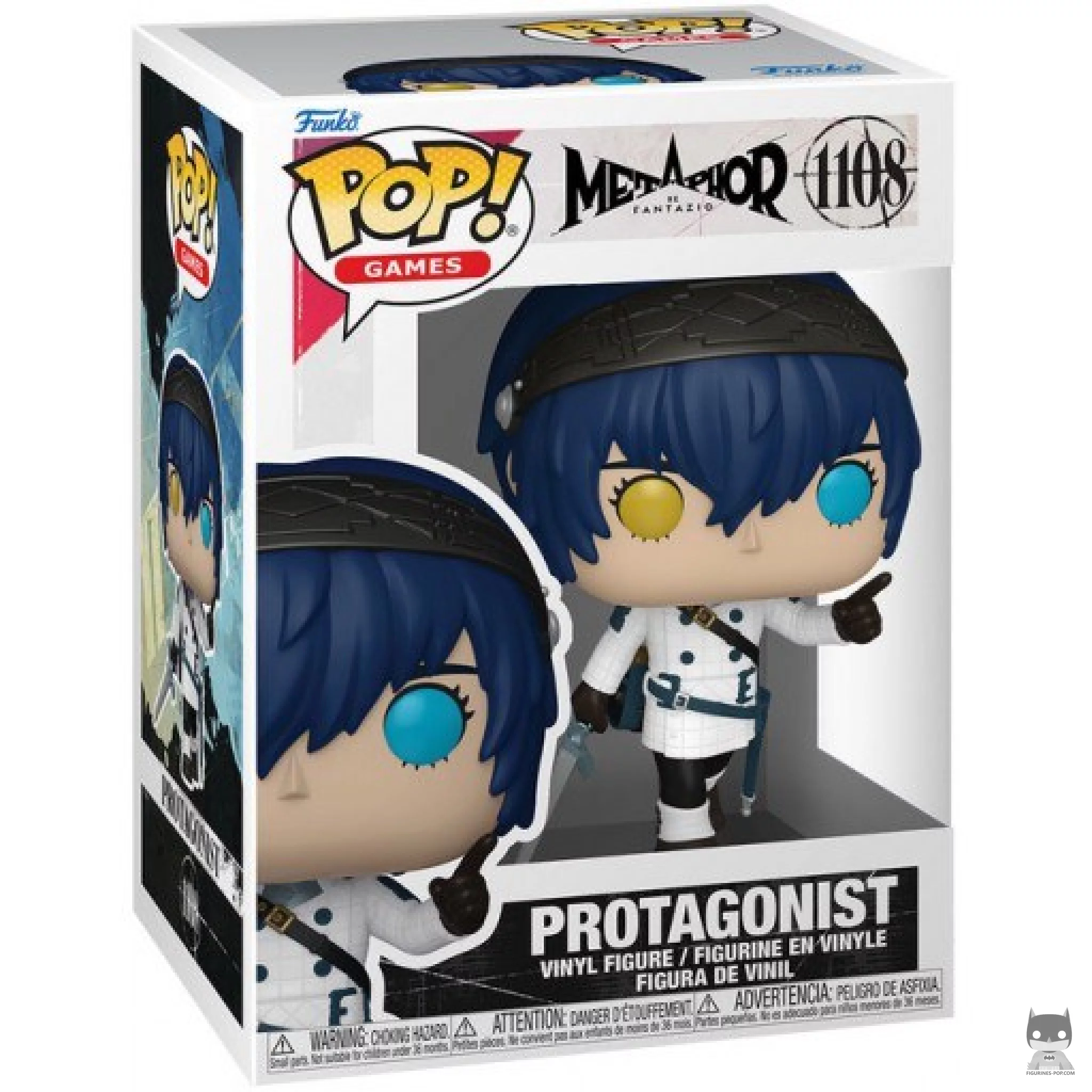 Figurine Funko POP Protagoniste avec boîte
