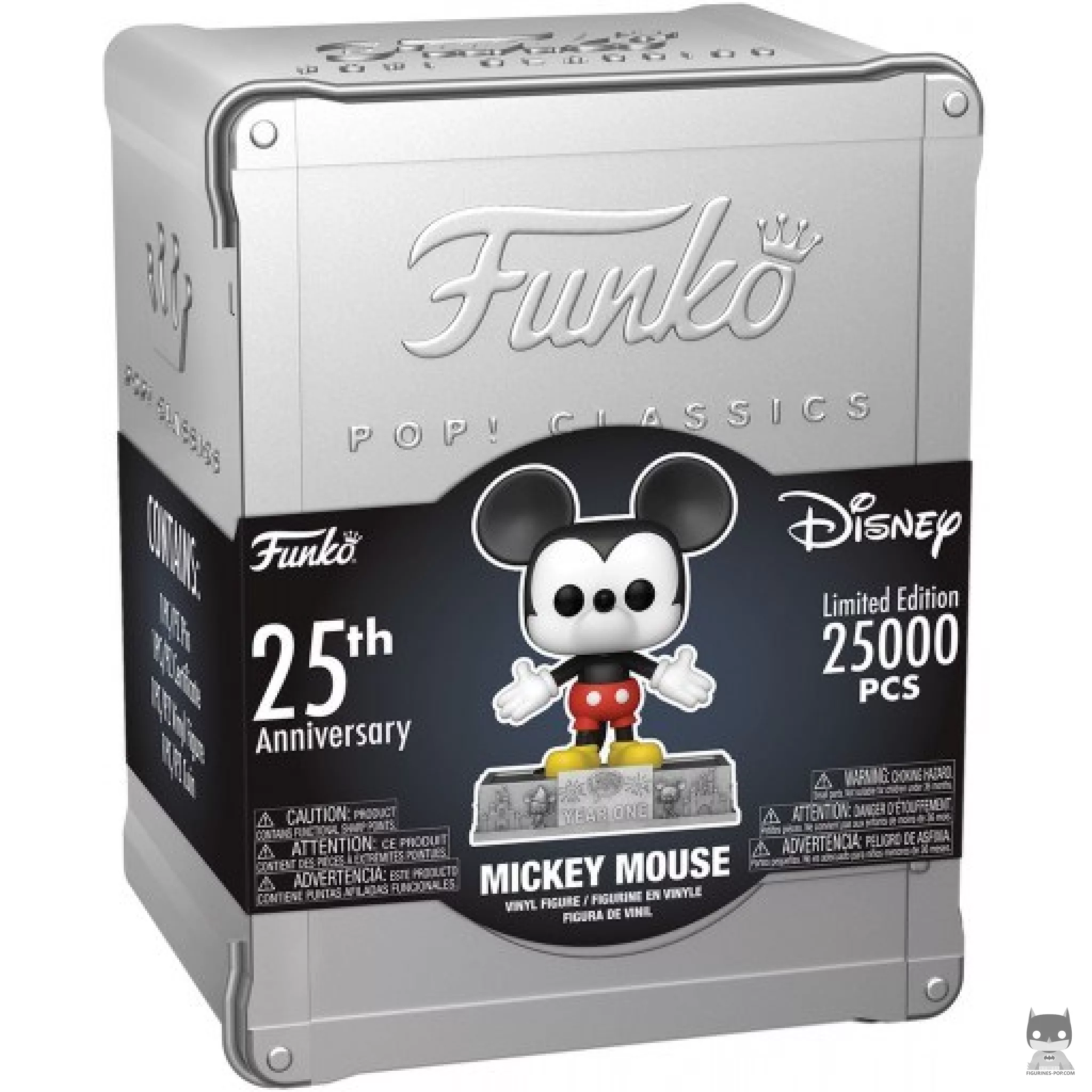 Figurine Funko POP Mickey Mouse (Célébration 25 Ans) (Mickey Mouse & ses Amis)