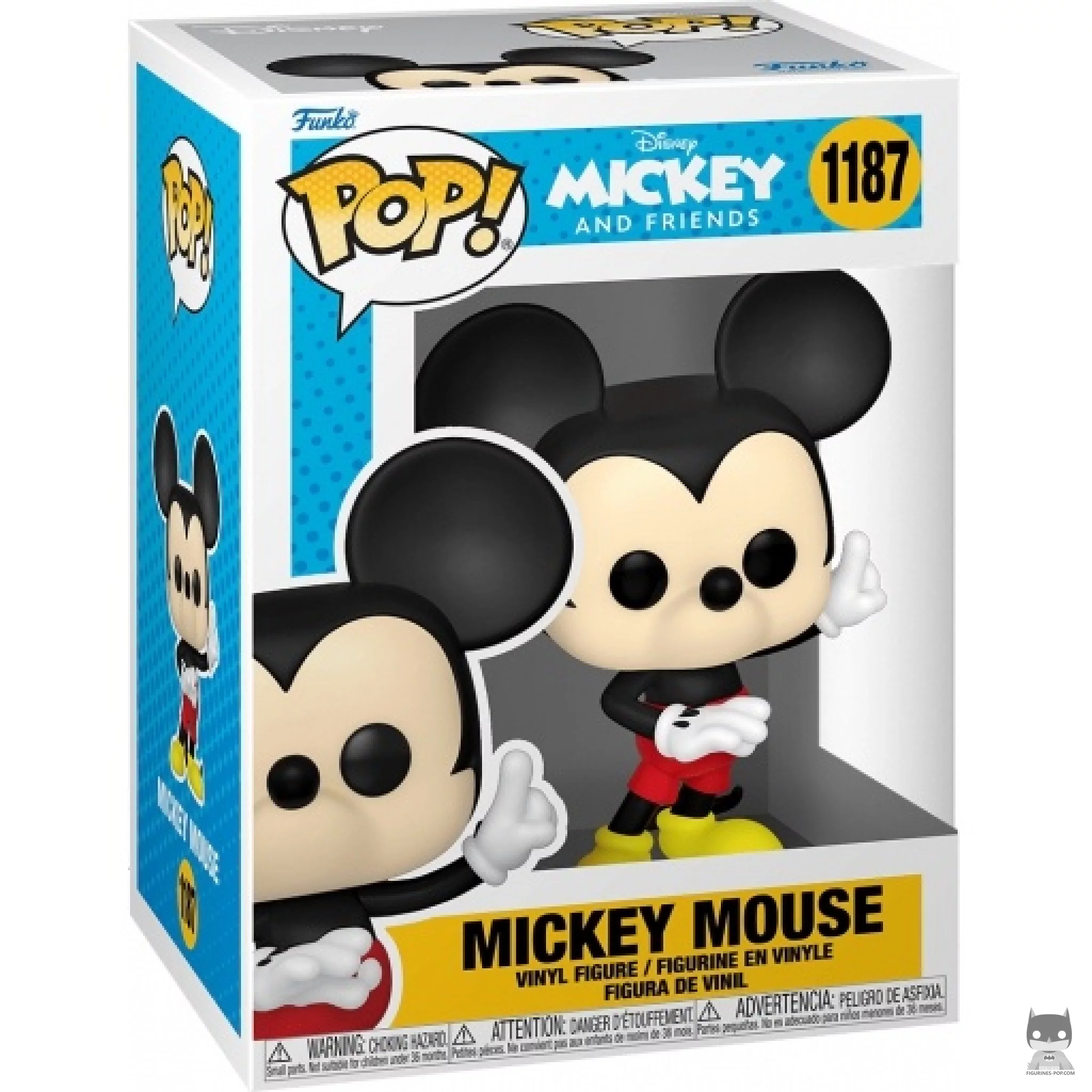 Figurine Funko POP Mickey Mouse avec boîte