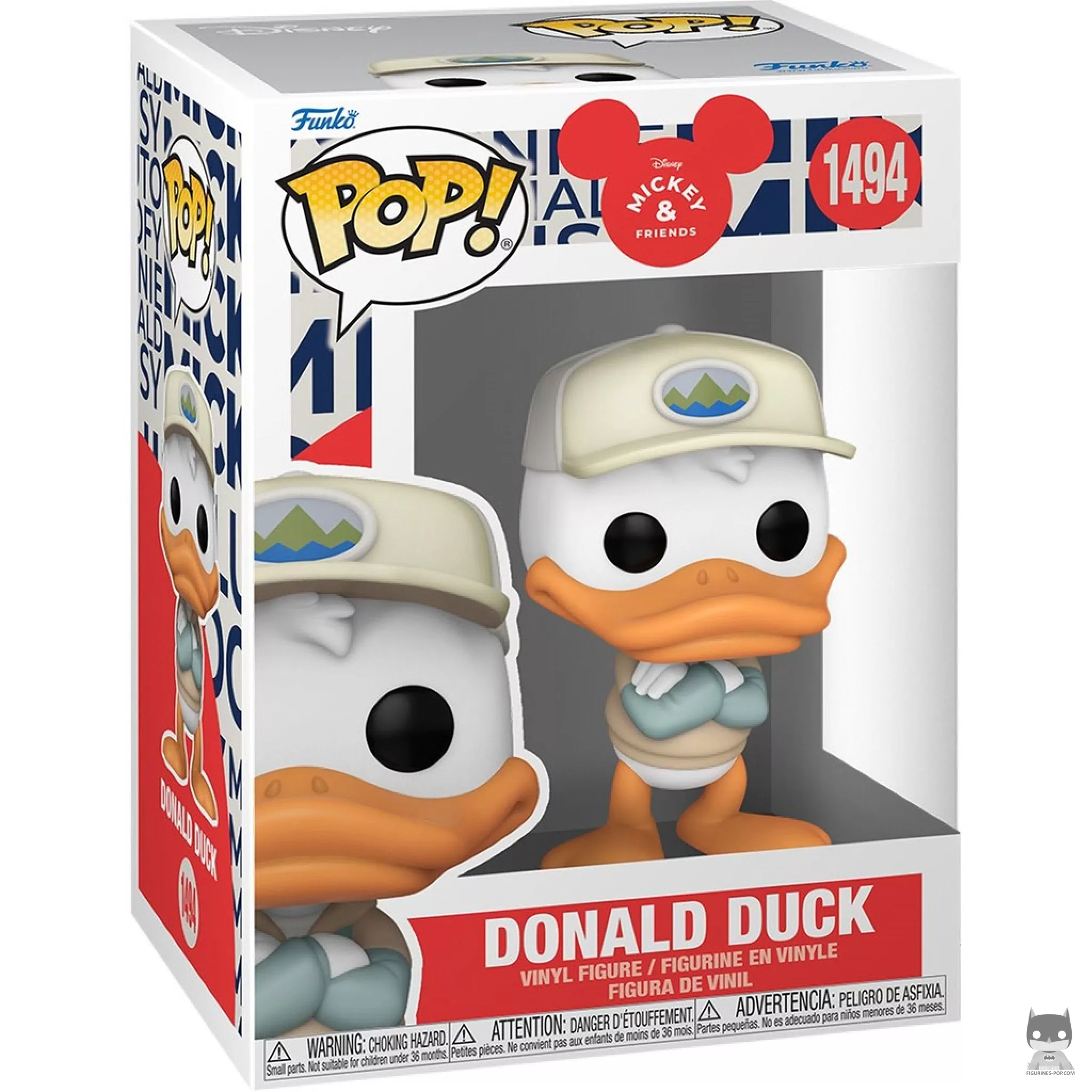Figurine Funko POP Donald Duck (Streetwear) avec boîte