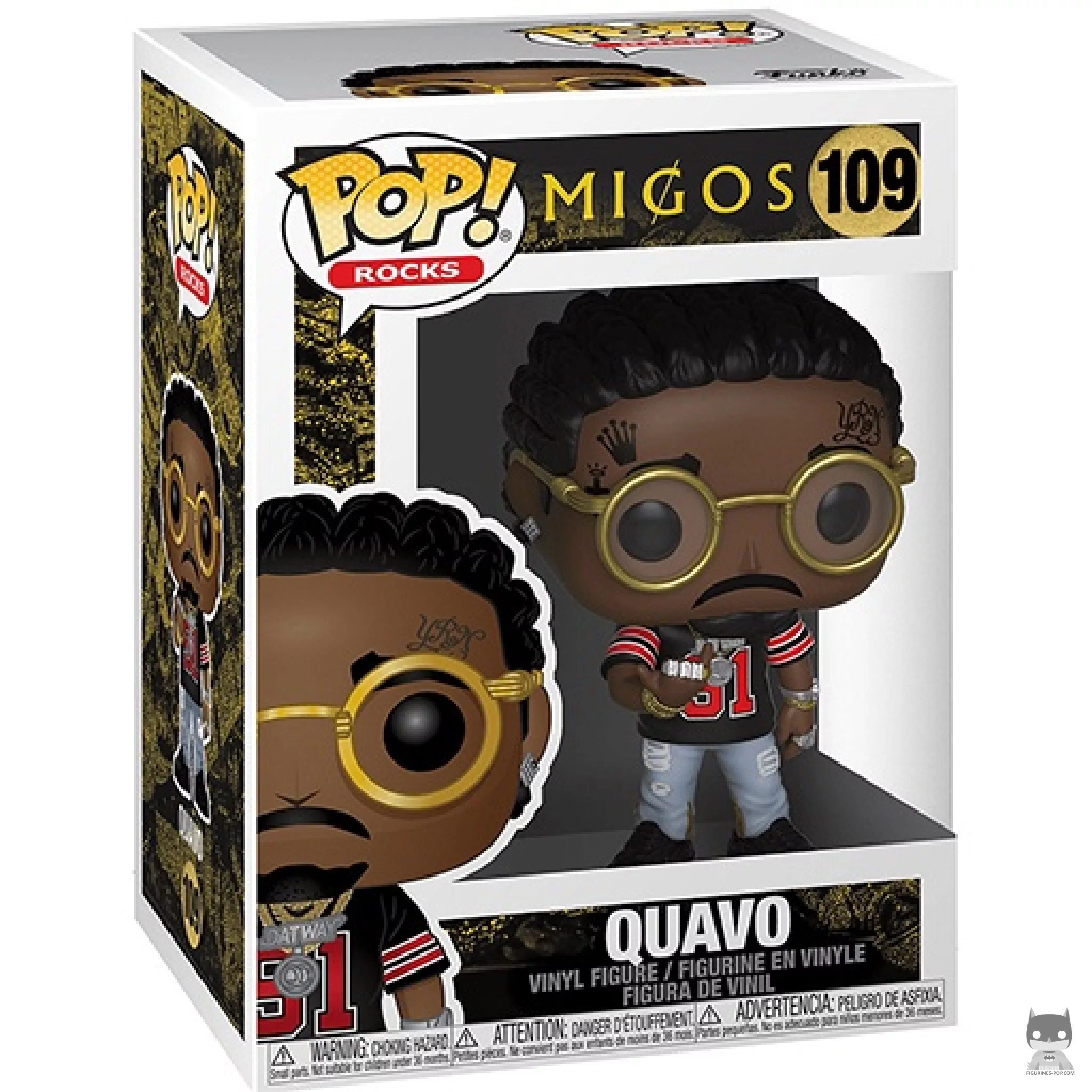 Figurine Funko POP Quavo avec boîte