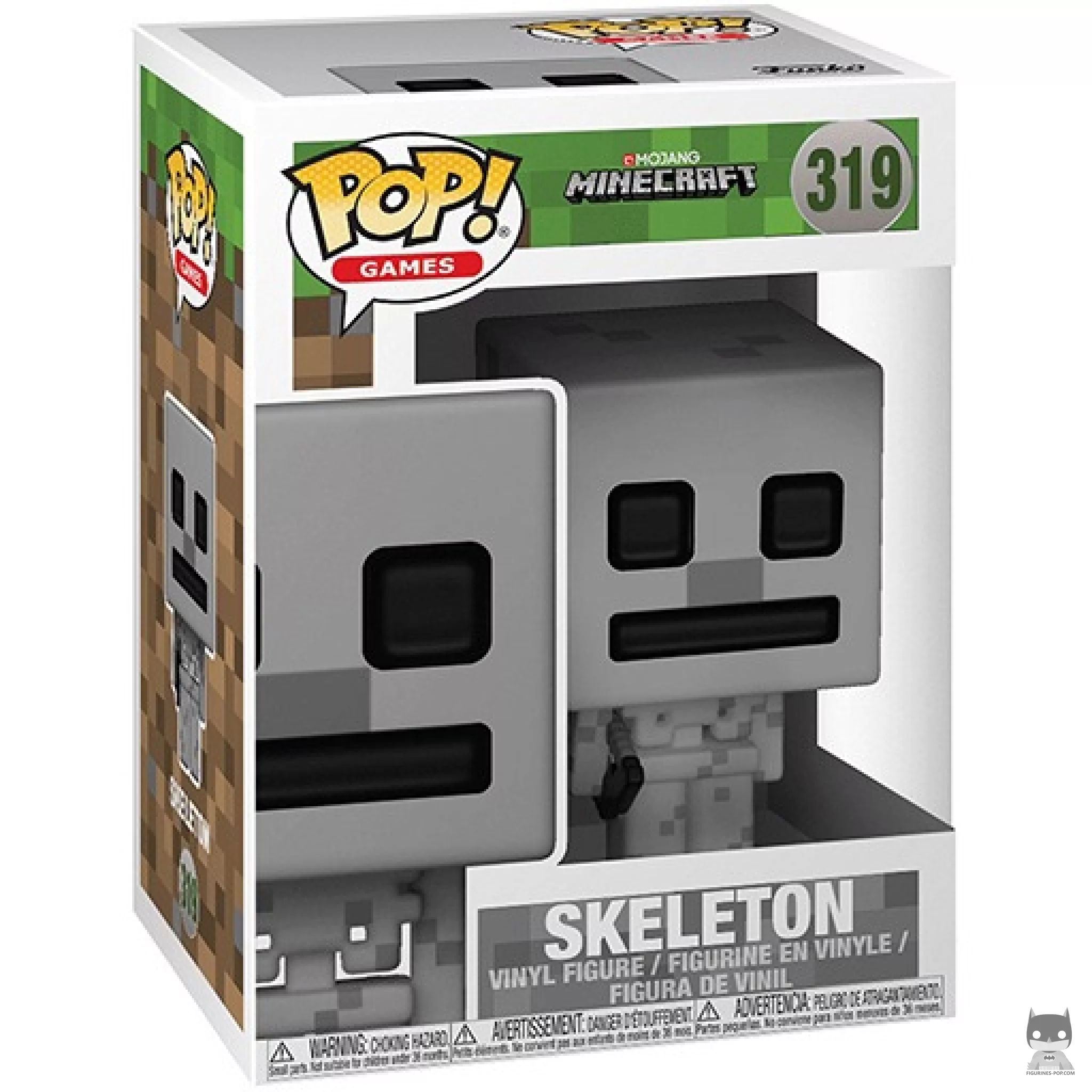 Figurine Funko POP Skeleton avec boîte