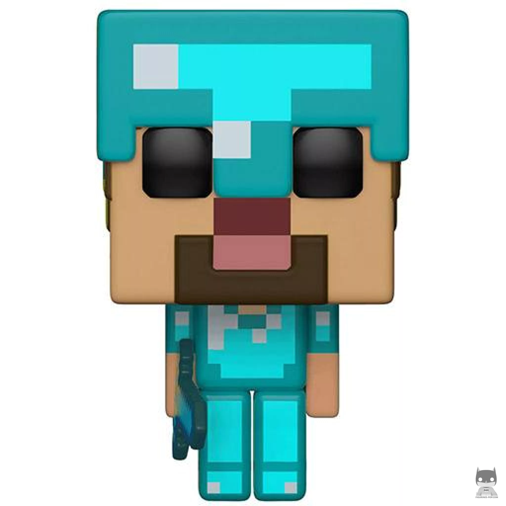 Figurine Funko POP Steve avec Armure Diamant (Minecraft)