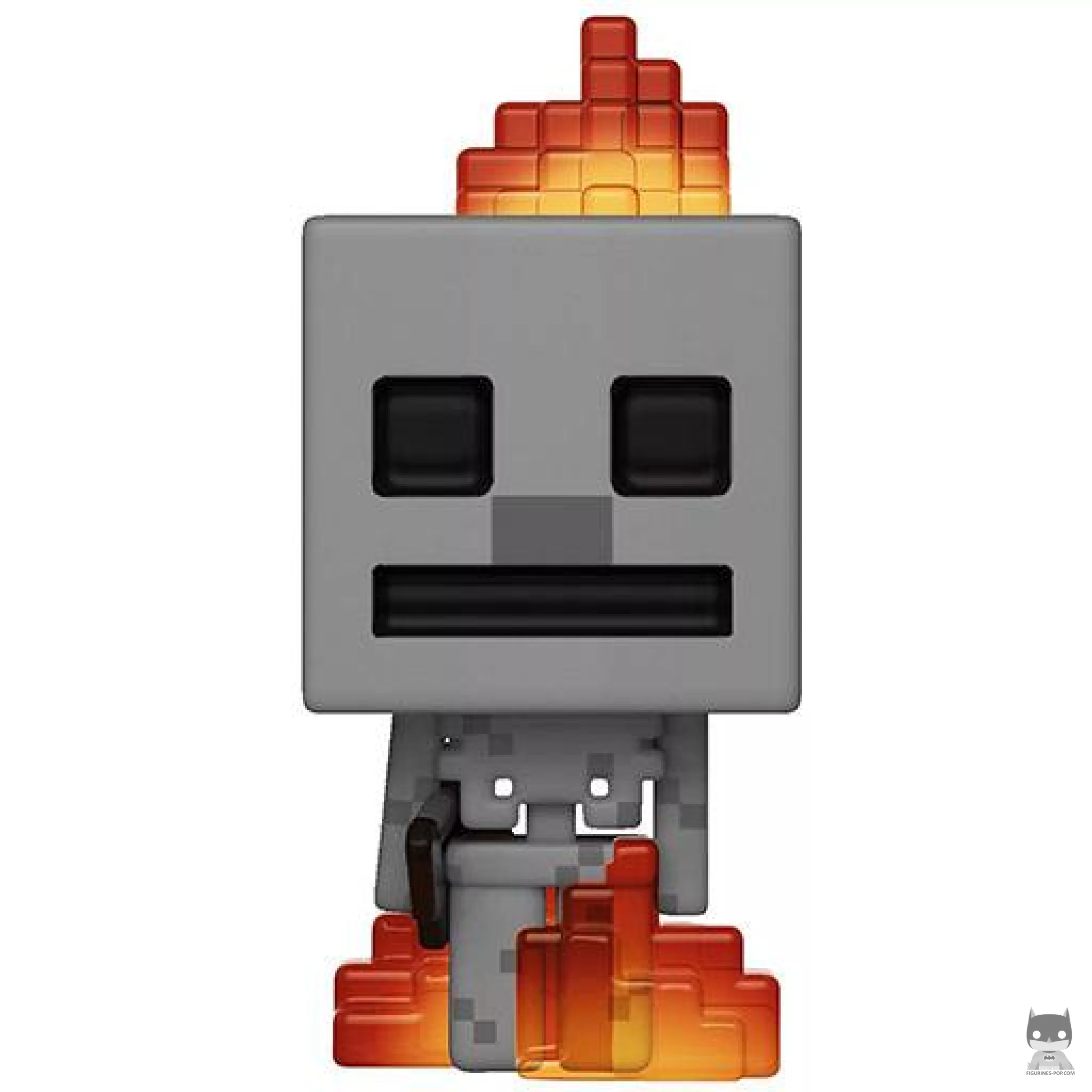 Figurine Funko POP Skeleton en Feu (Minecraft)