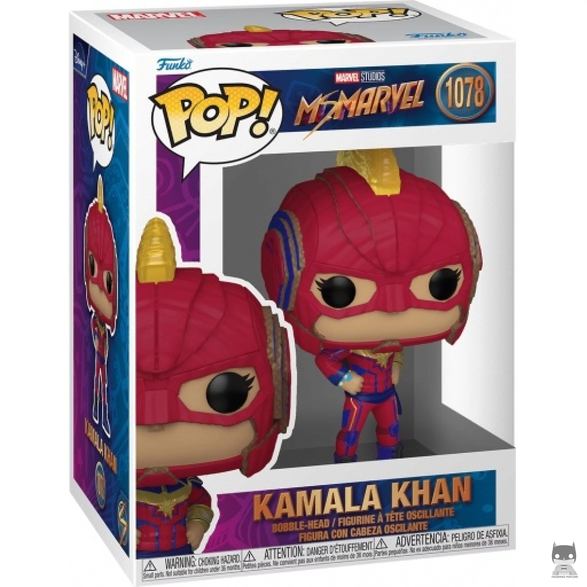 Figurine Funko POP Kamala Khan avec boîte