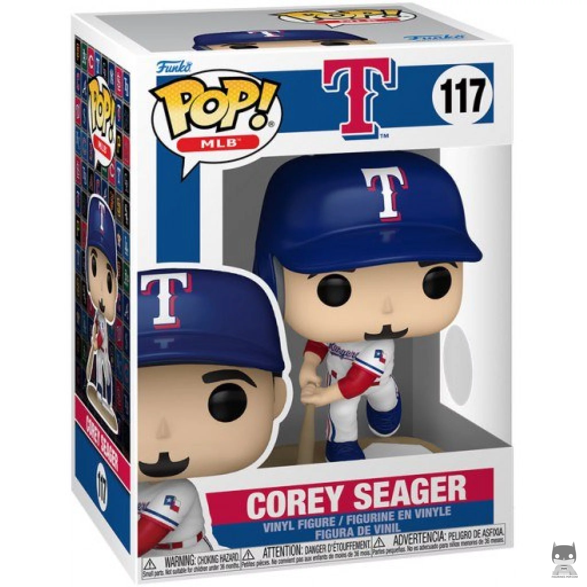 Figurine Funko POP Correy Seager avec boîte