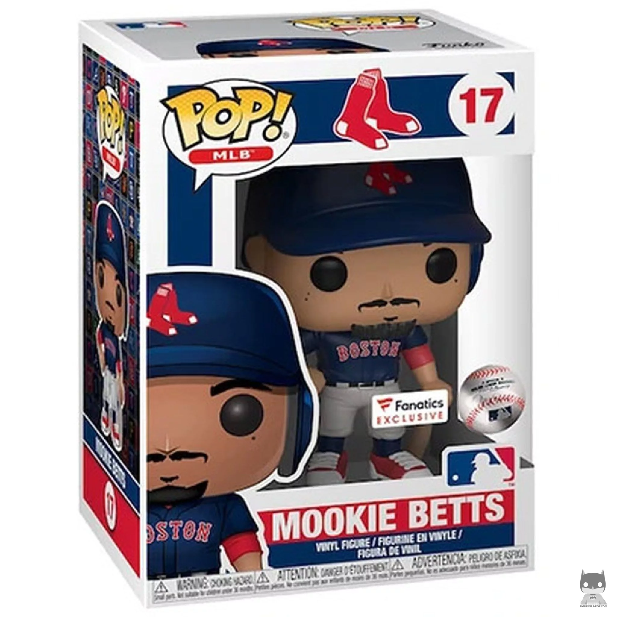 Figurine Funko POP Mookie Betts avec boîte