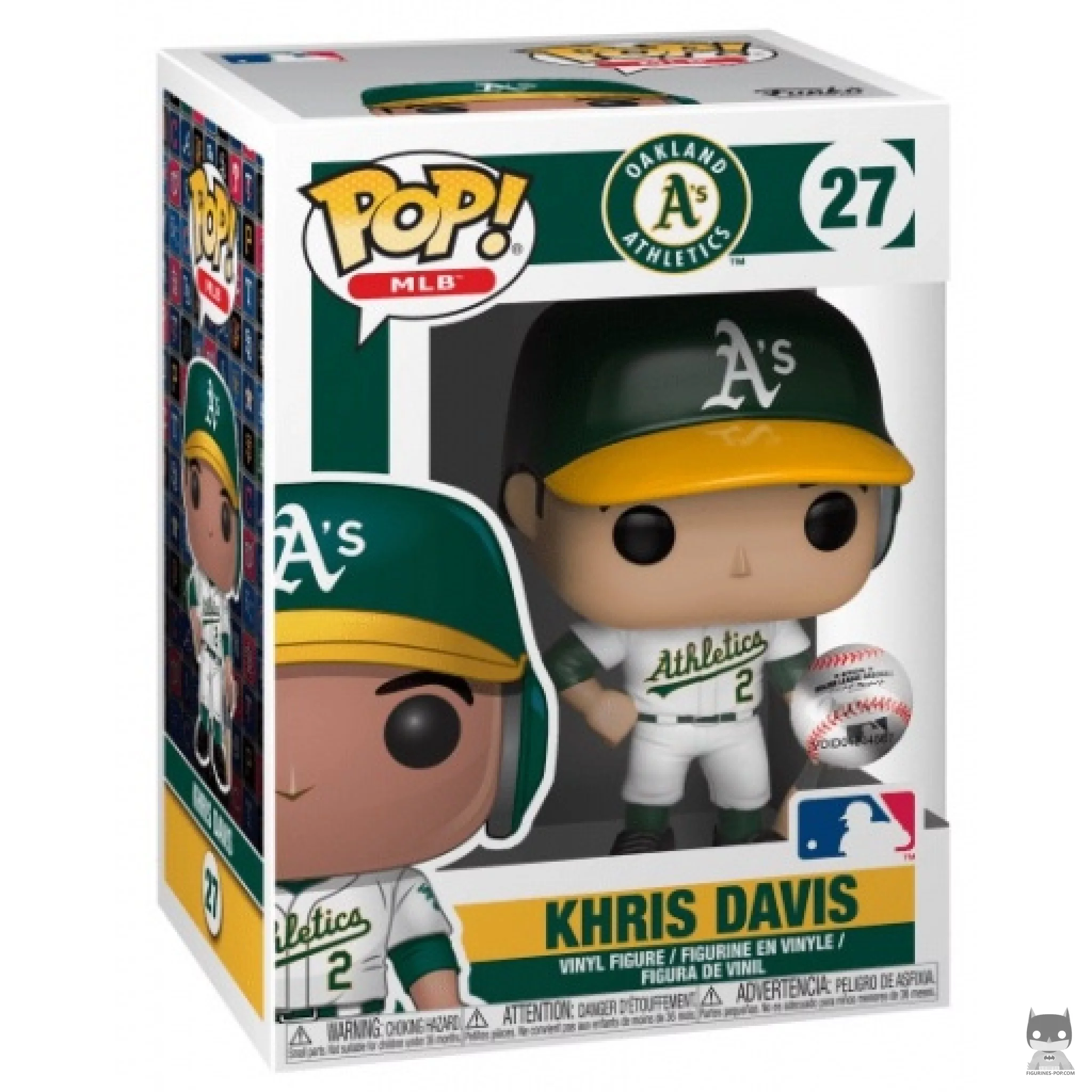 Figurine Funko POP Khris Davis avec boîte