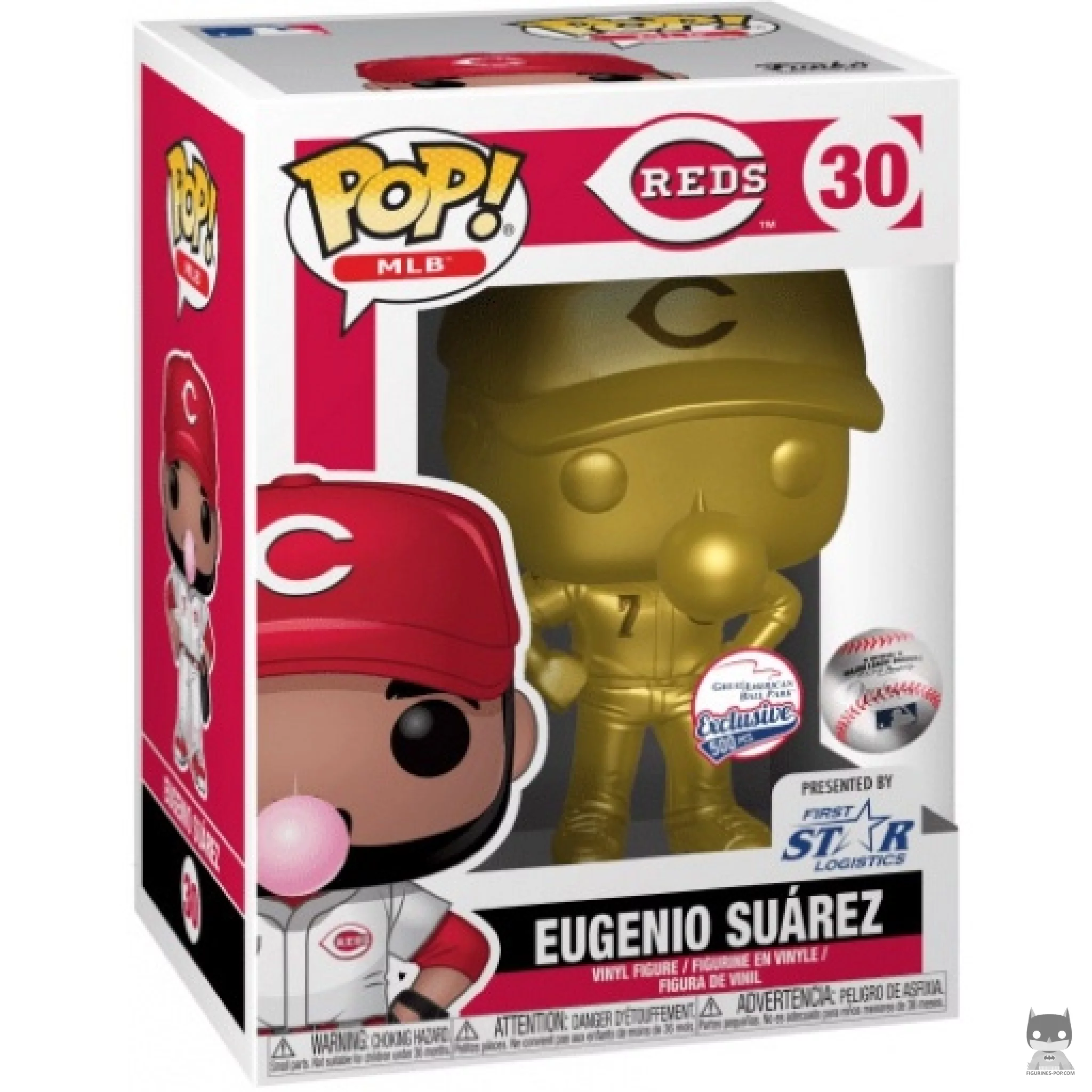 Figurine Funko POP Eugenio Suarez (Or) avec boîte