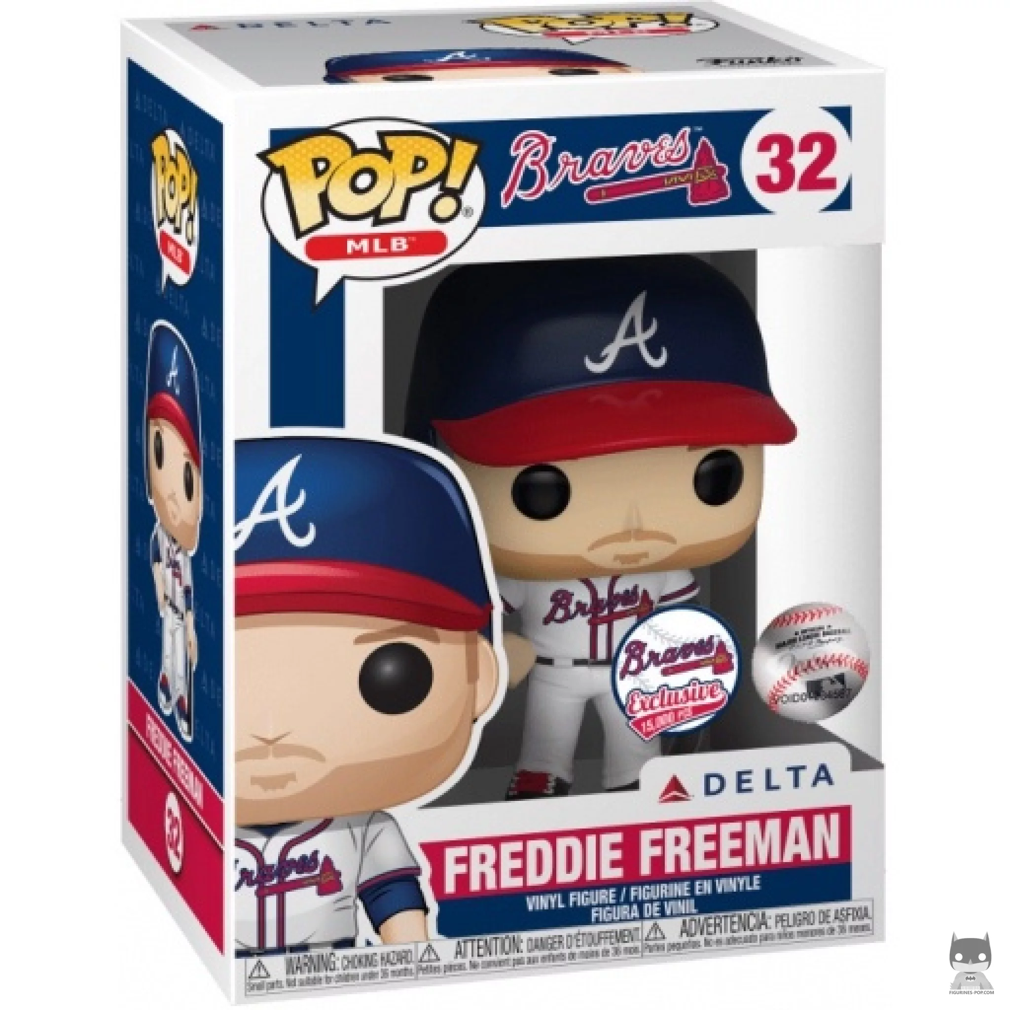 Figurine Funko POP Freddie Freeman avec boîte