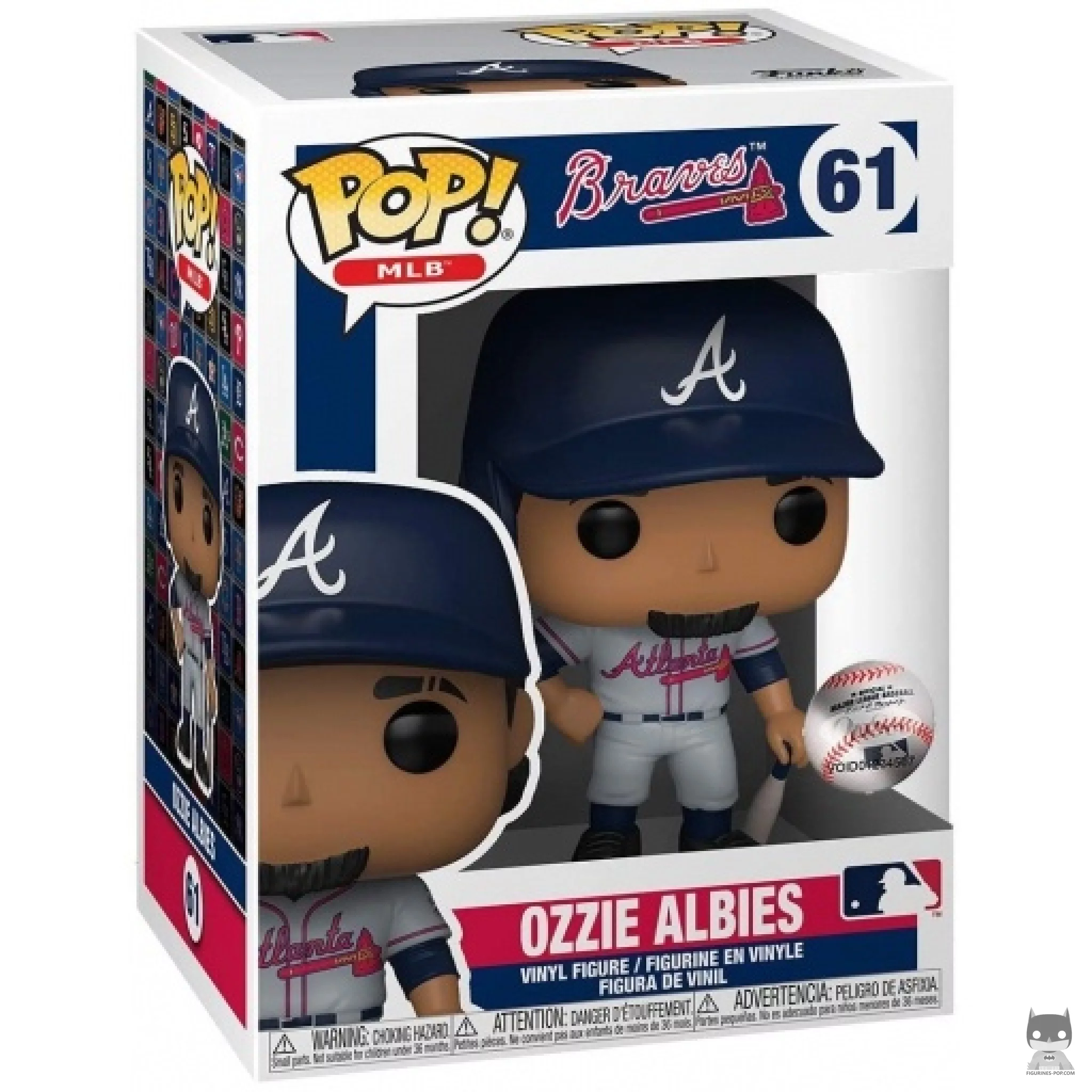 Figurine Funko POP Ozzie Albies avec boîte