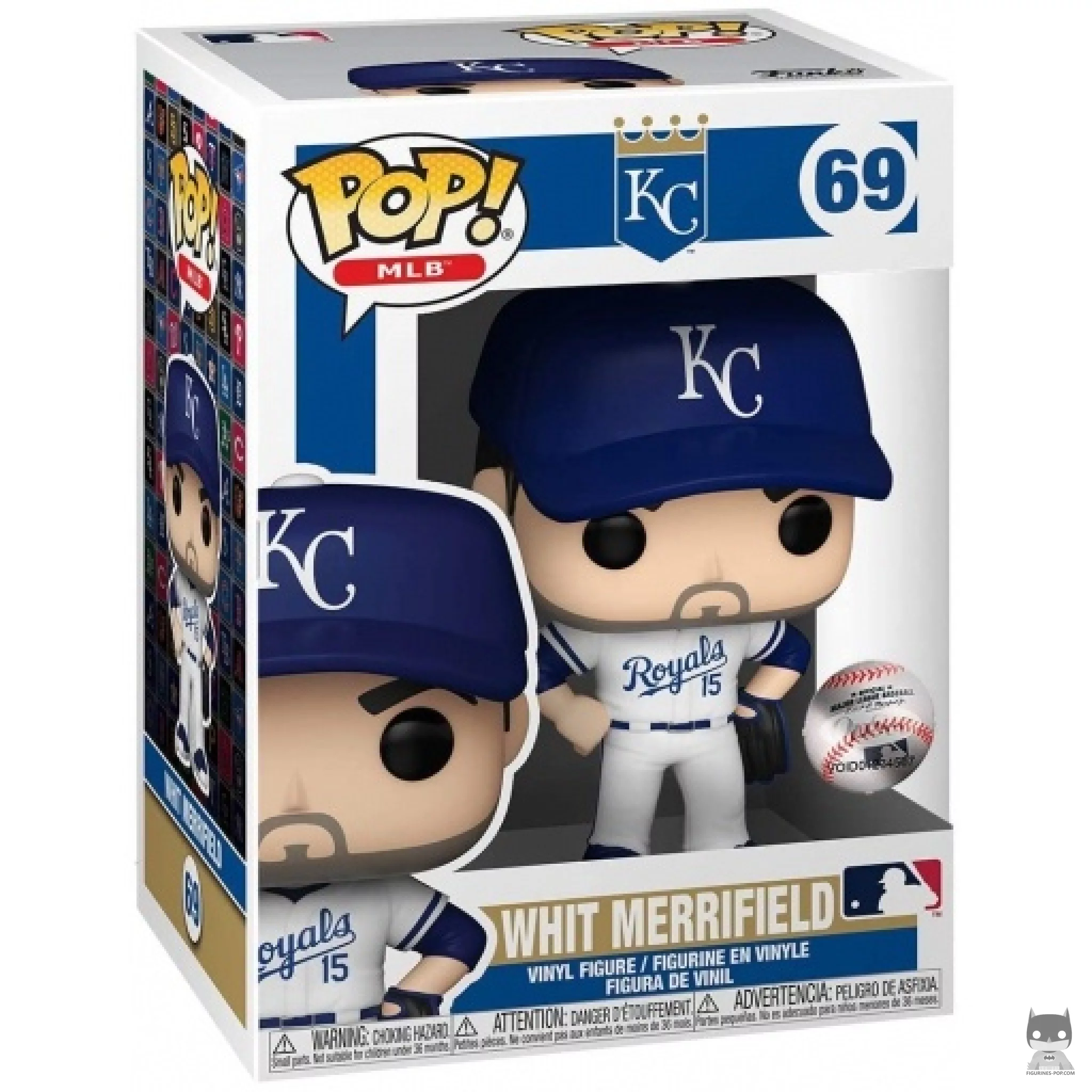 Figurine Funko POP Whit Merrifield avec boîte
