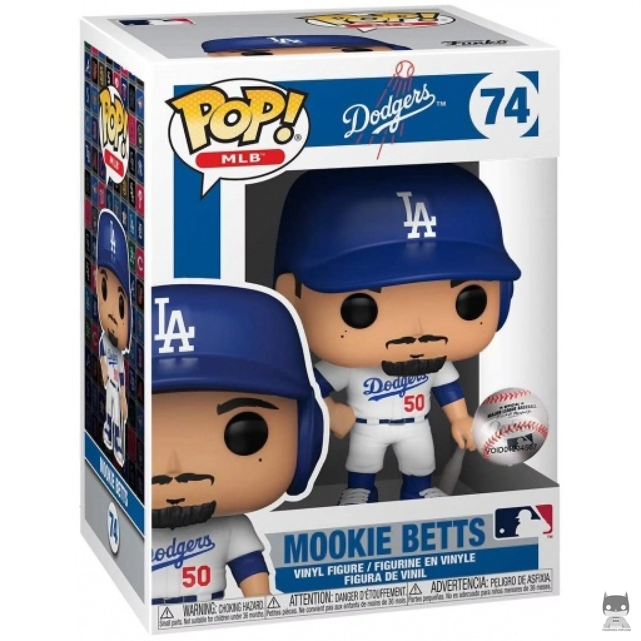 Figurine Funko POP Mookie Betts avec boîte