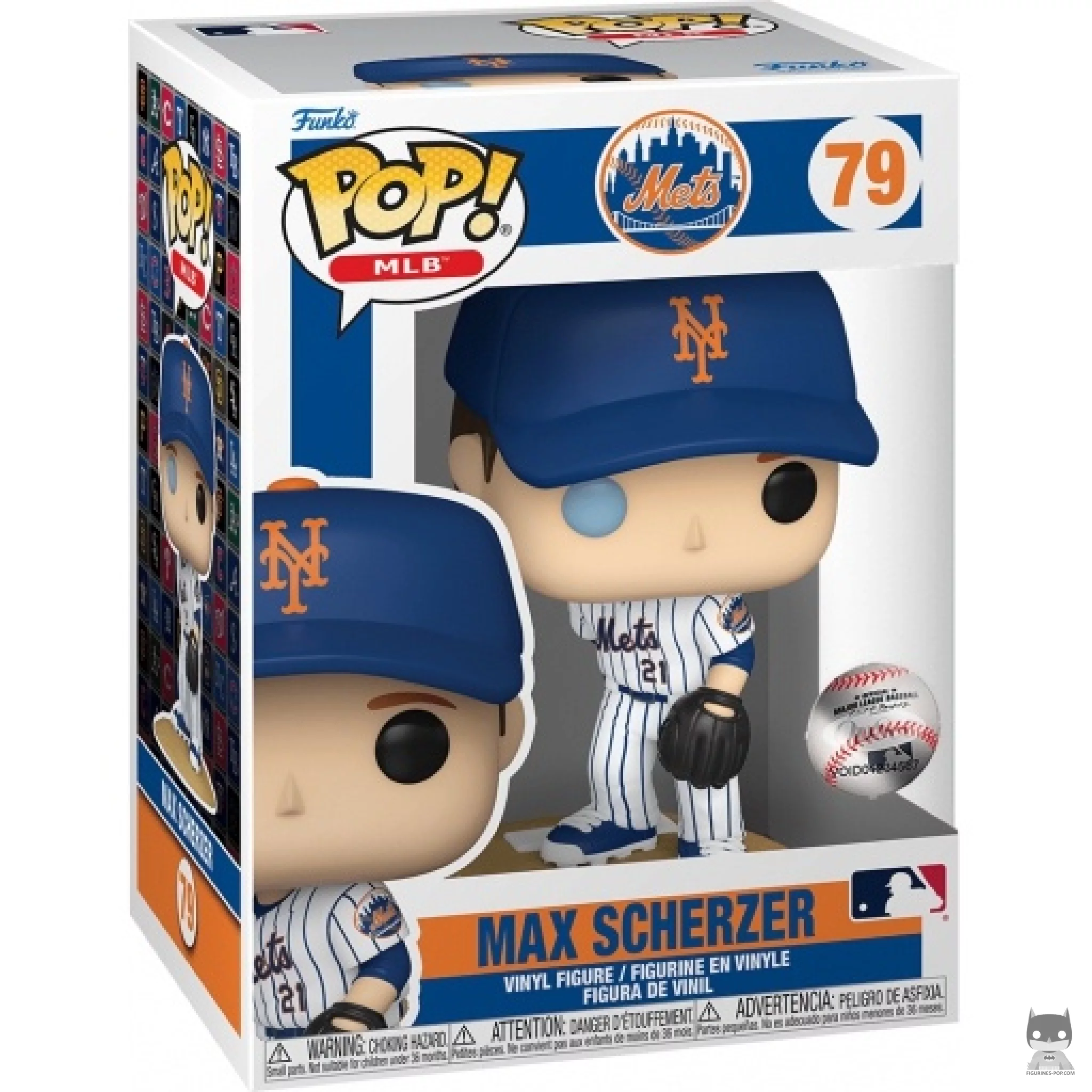 Figurine Funko POP Max Scherzer avec boîte