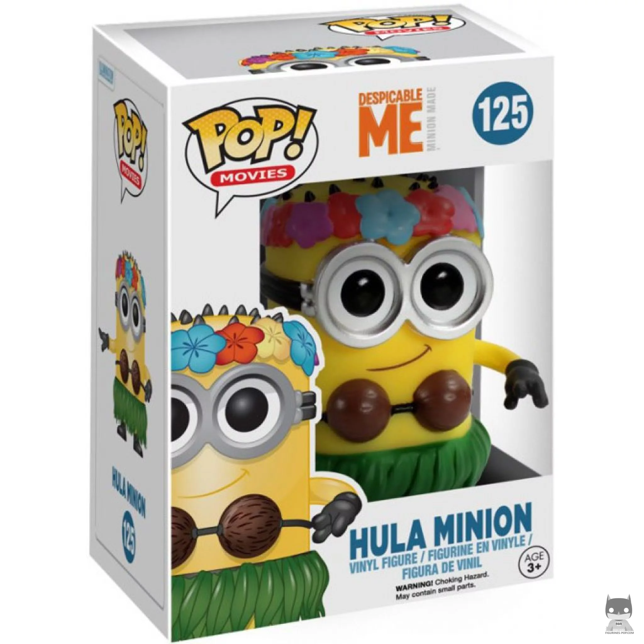 Figurine Funko POP Minion Hula avec boîte