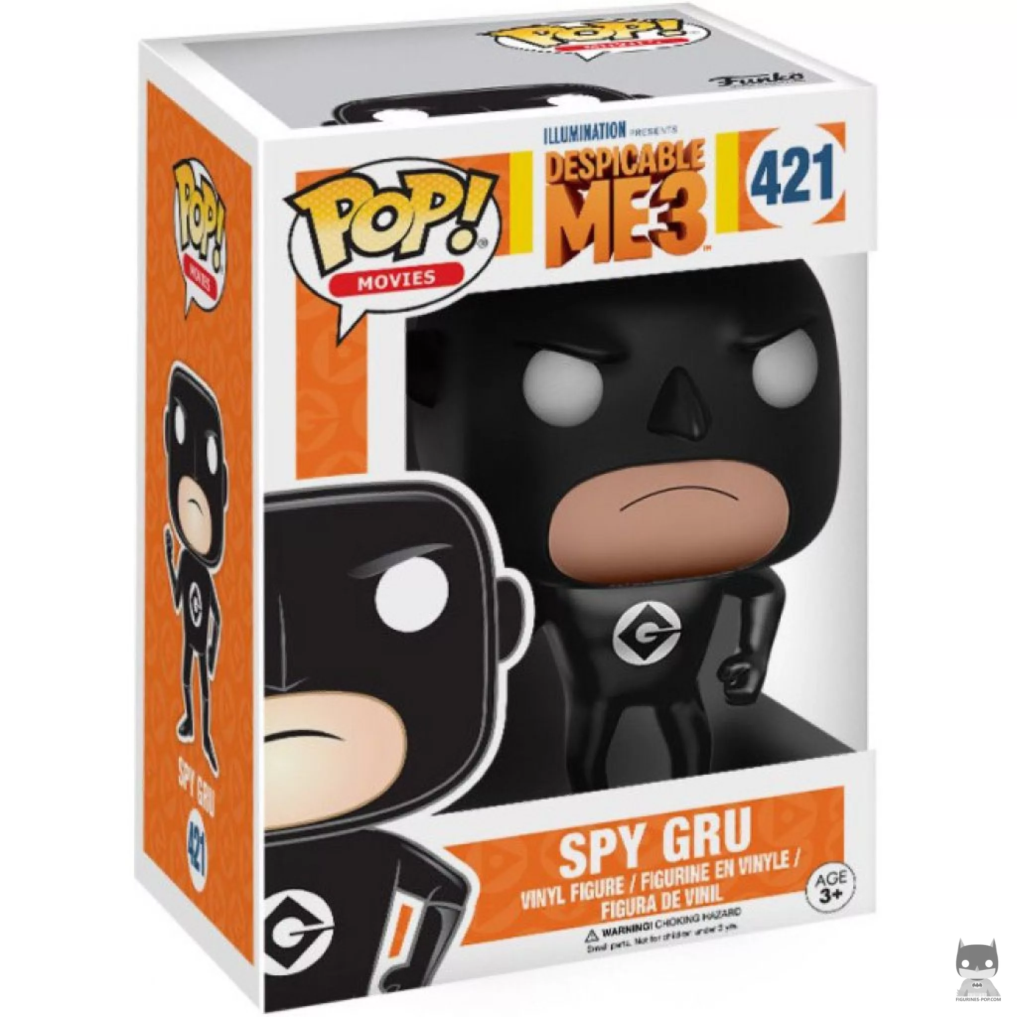 Figurine Funko POP Gru Espion avec boîte