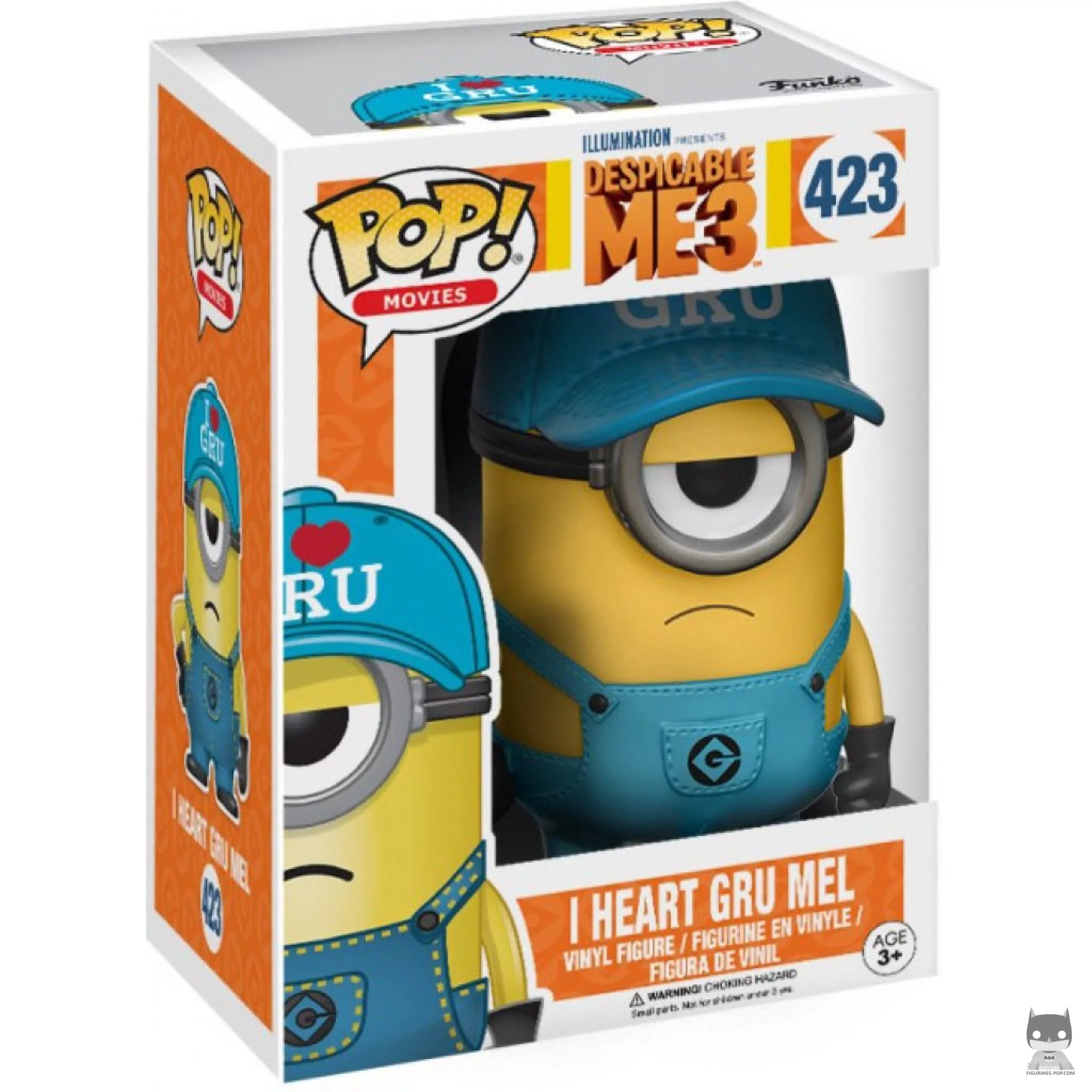 Figurine Funko POP I Heart Gru Mel avec boîte