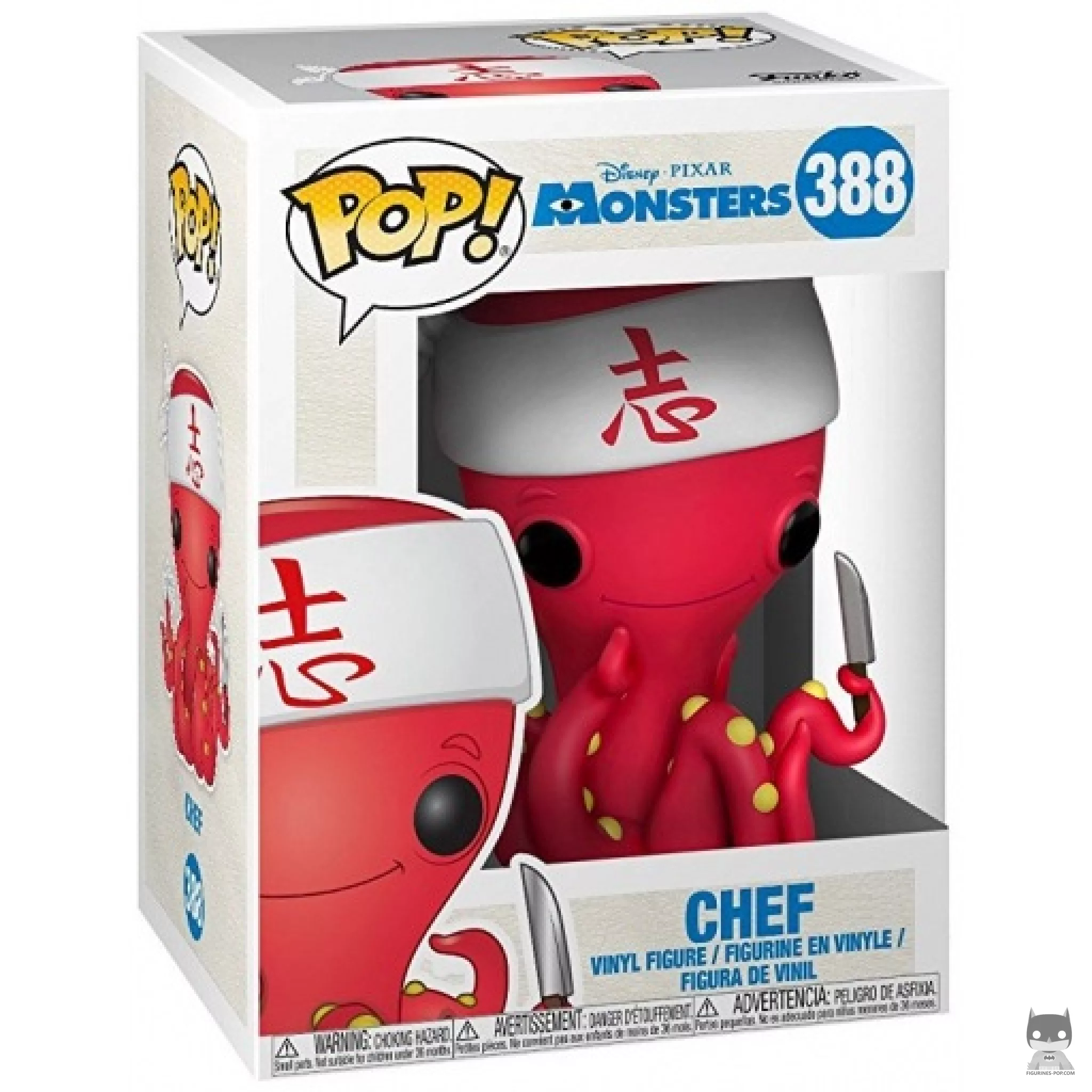 Figurine Funko POP Chef Sushi avec boîte