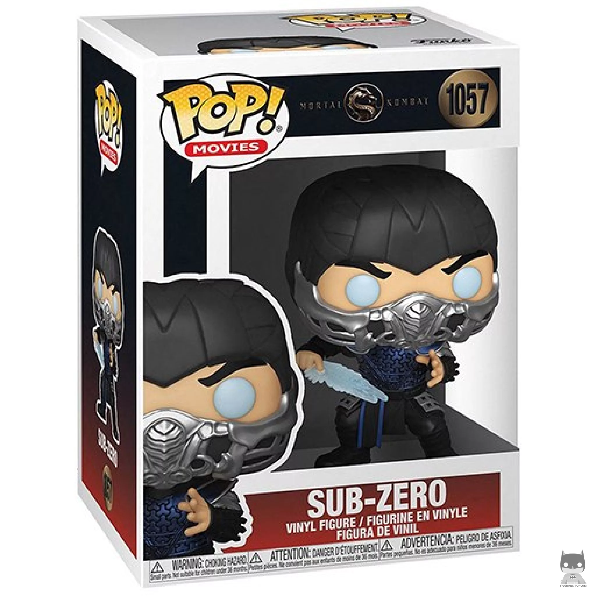 Figurine Funko POP Sub-Zero (Metallic) avec boîte