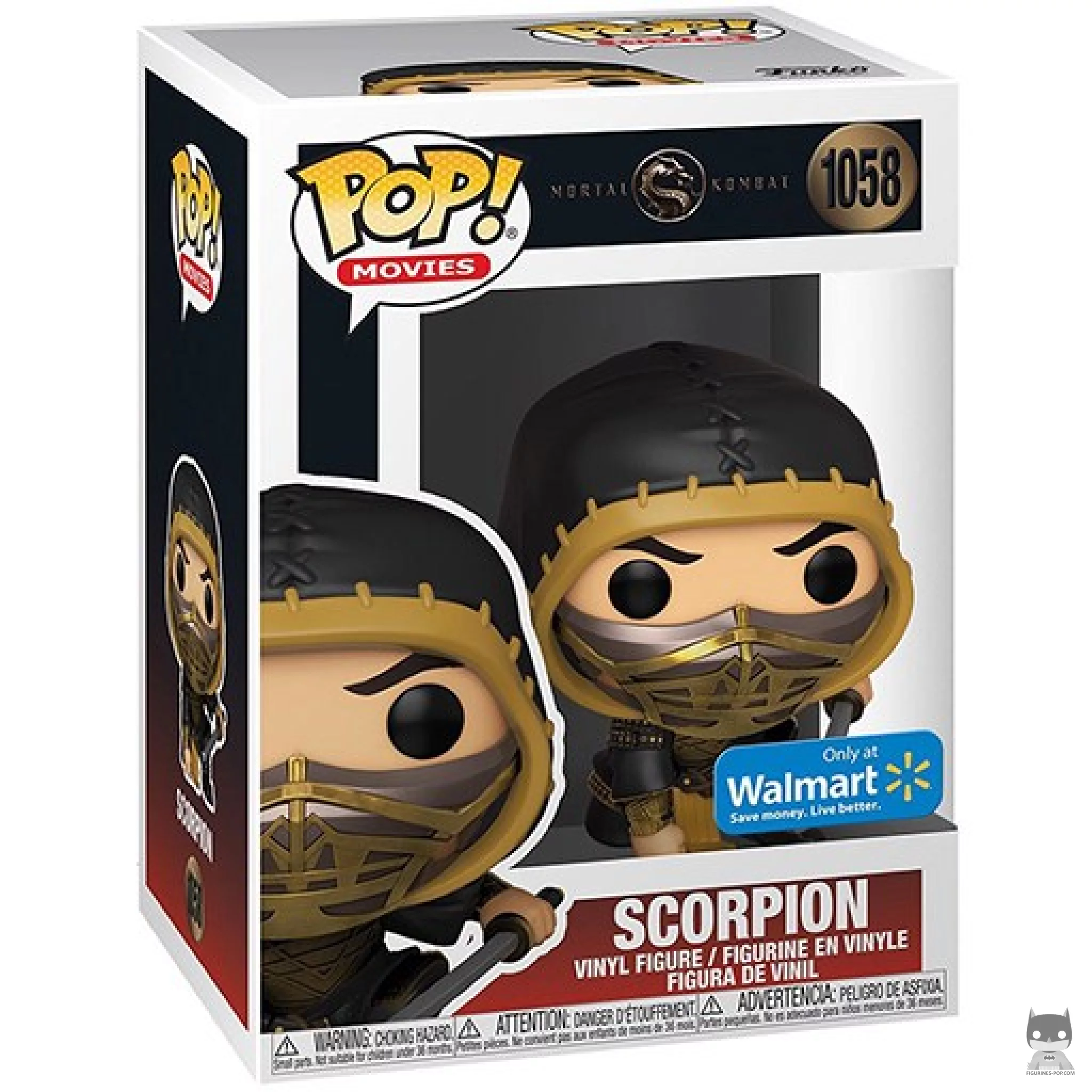 Figurine Funko POP Scorpion (Metallic) avec boîte