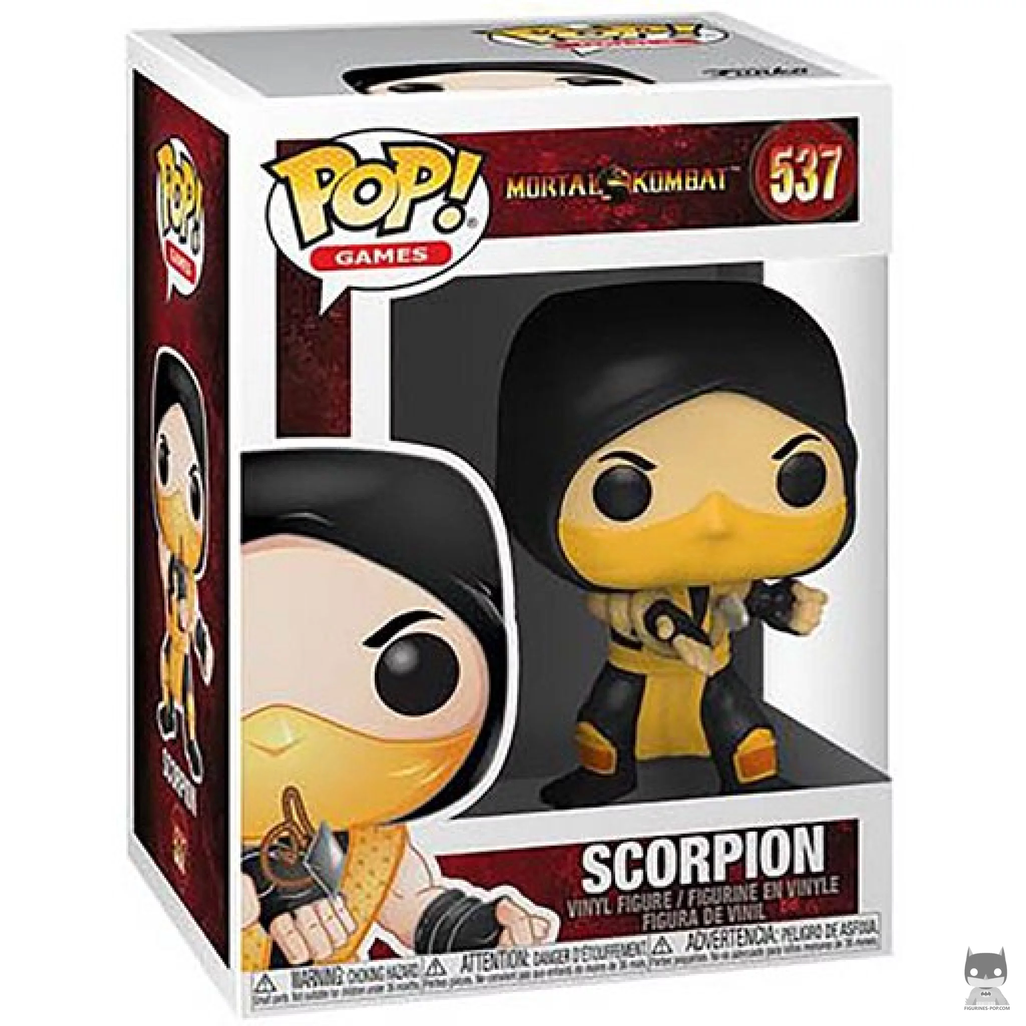 Figurine Funko POP Scorpion avec boîte