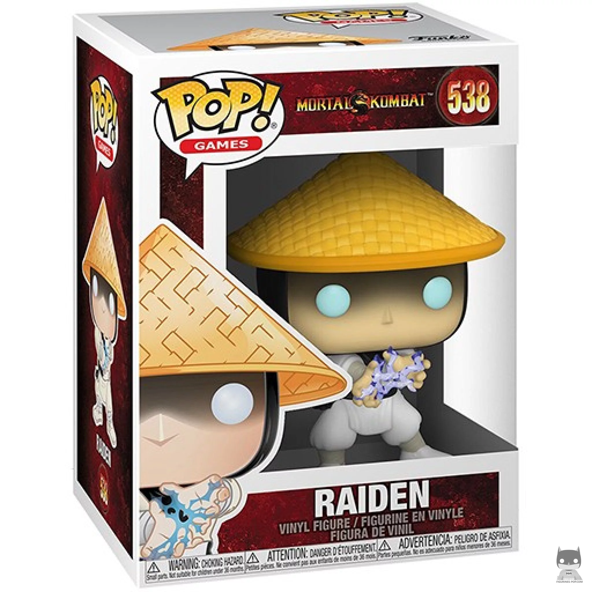 Figurine Funko POP Raiden avec boîte