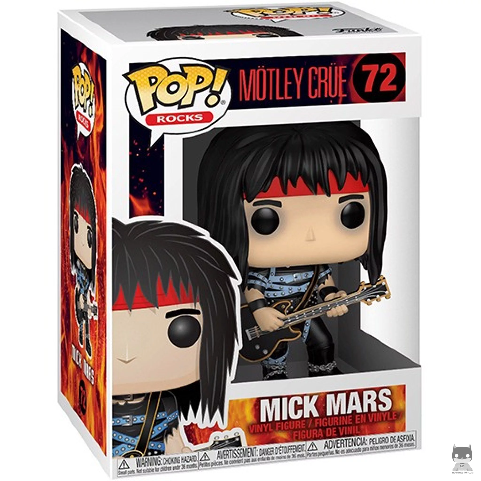Figurine Funko POP Mick Mars avec boîte