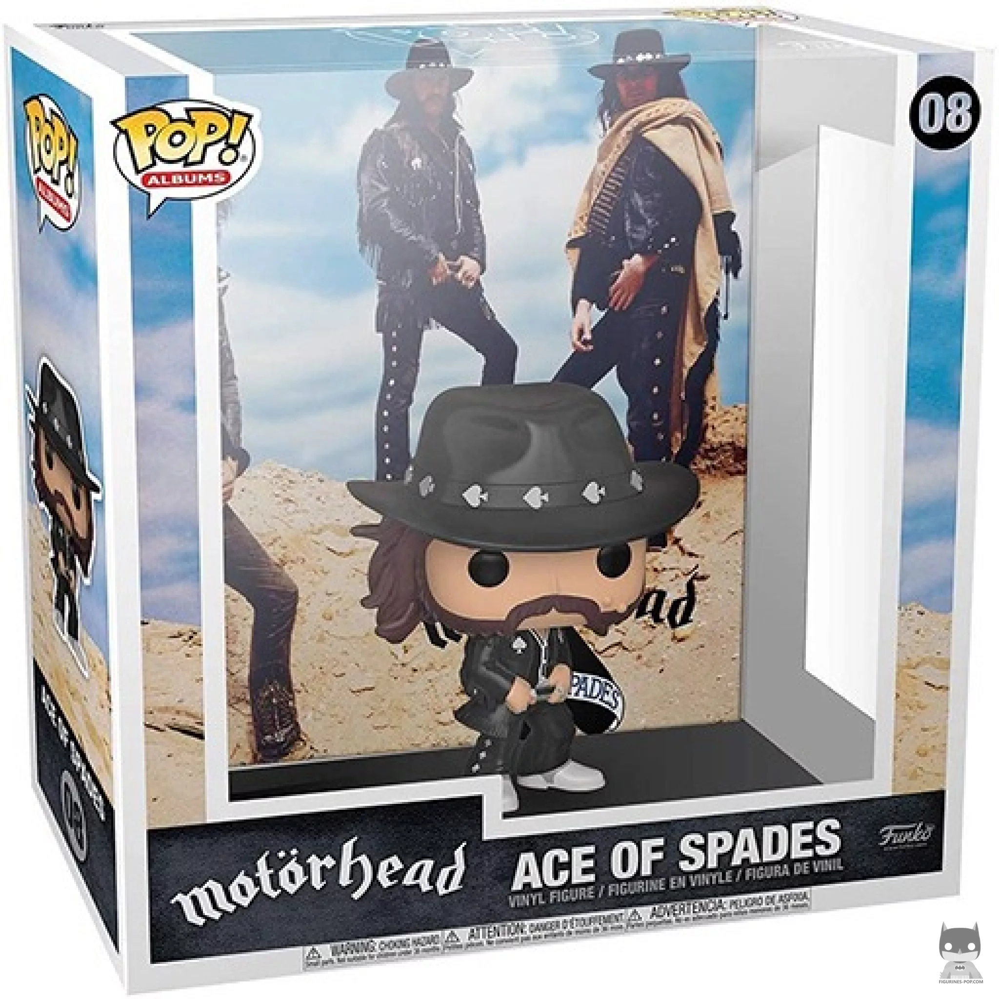 Figurine Funko POP Motörhead : Ace of Spades avec boîte