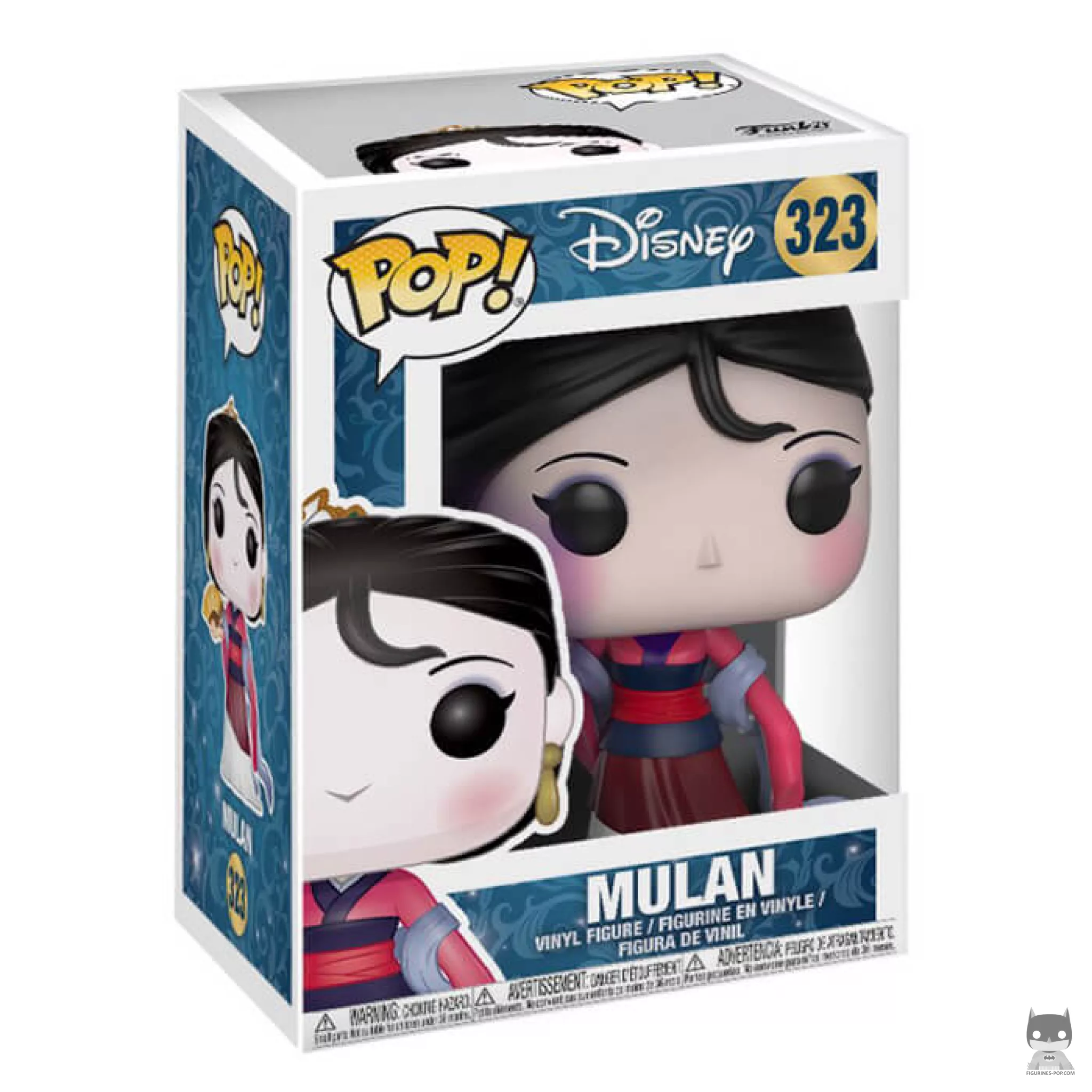 Figurine Funko POP Mulan avec boîte