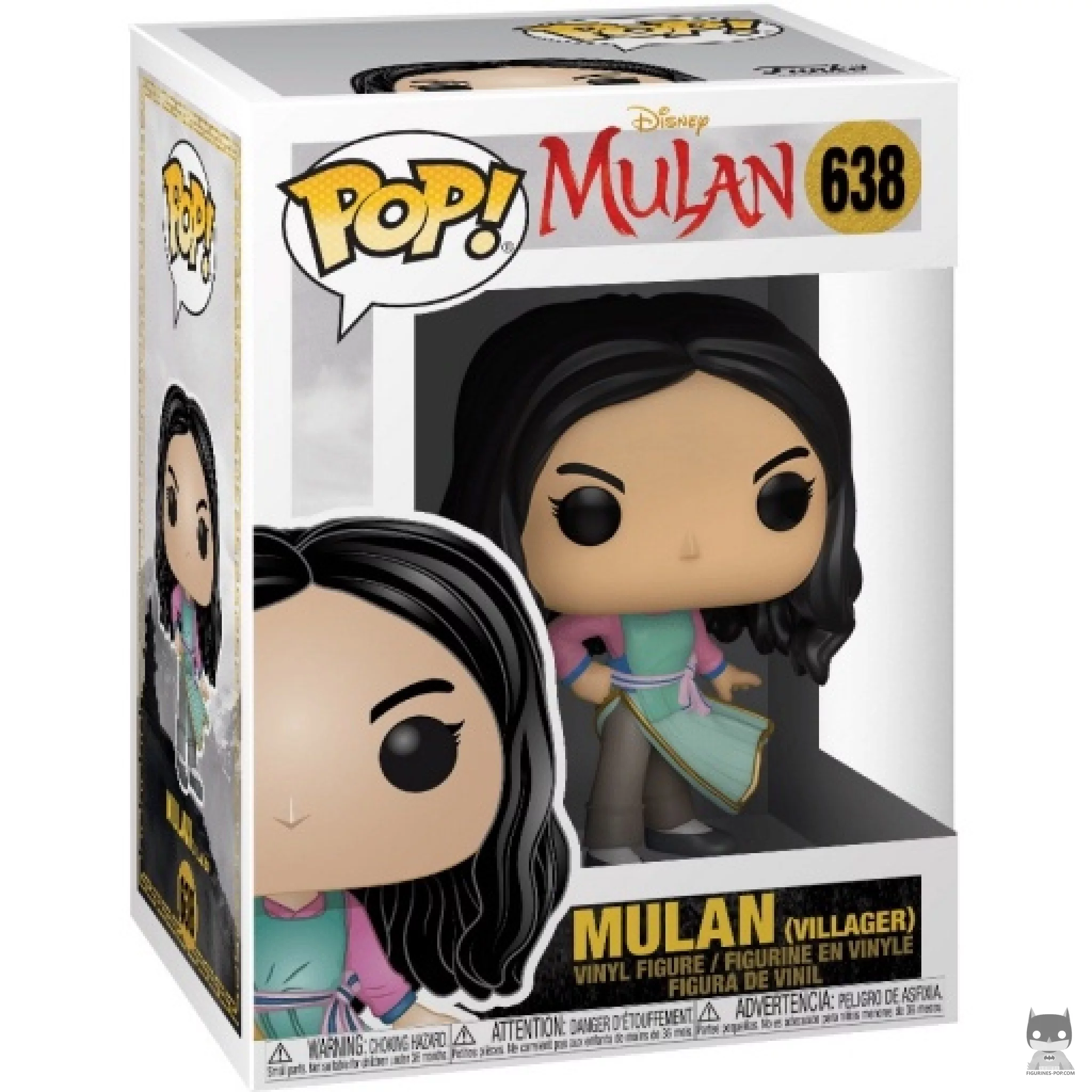 Figurine Funko POP Mulan Villageoise avec boîte