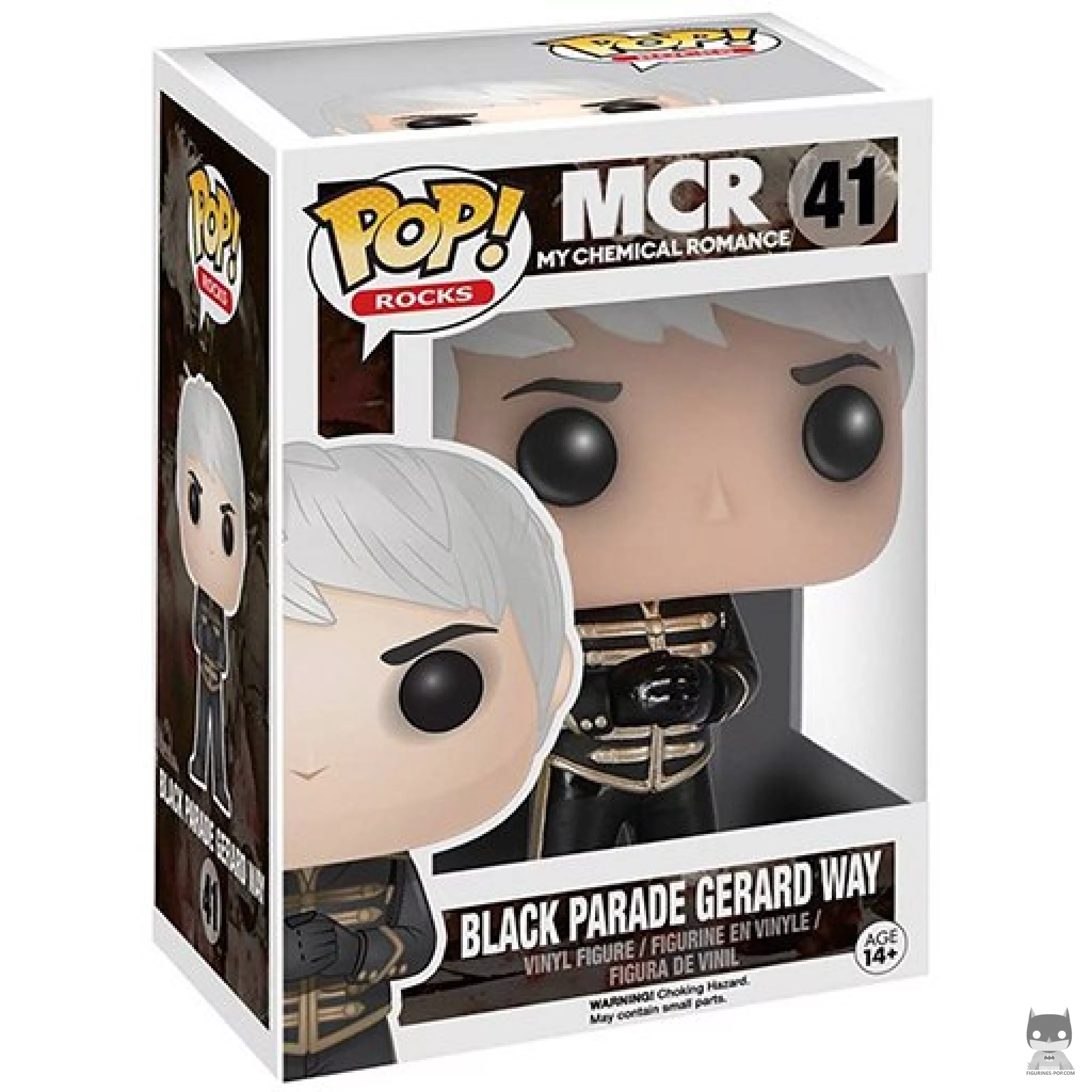 Figurine Funko POP Gerard Way (Black Parade) avec boîte