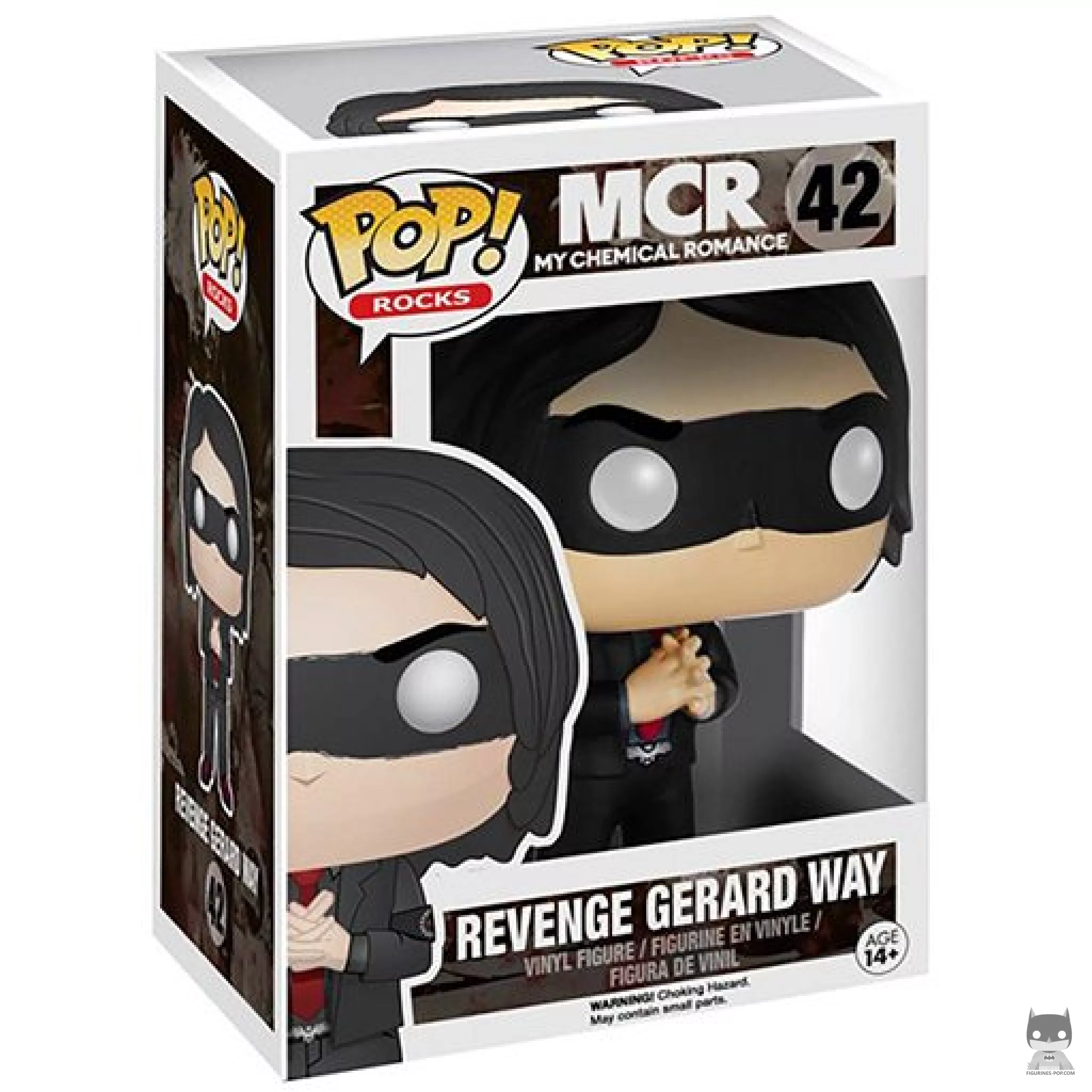 Figurine Funko POP Gerard Way (Masqué) avec boîte
