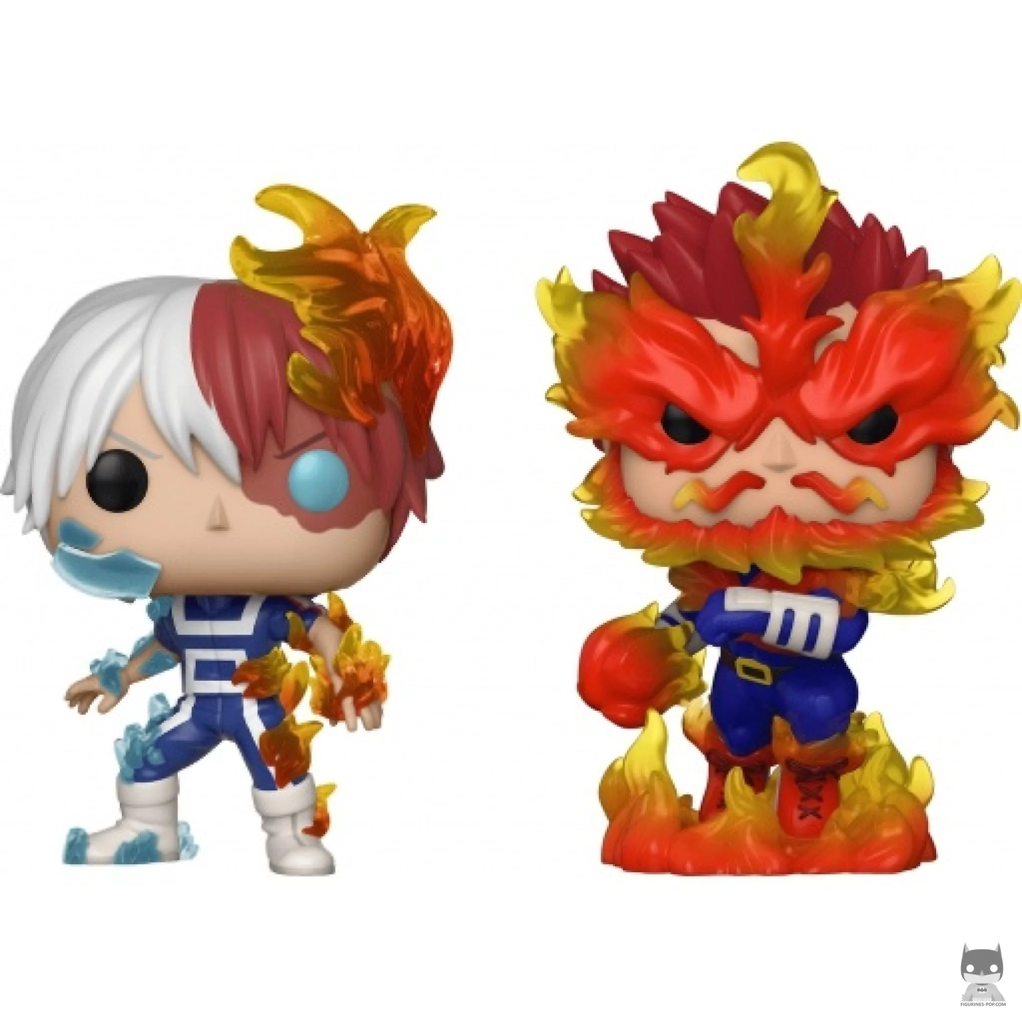 Figurine Funko POP Shoto Todoroki & Endeavor (My Hero Academia)