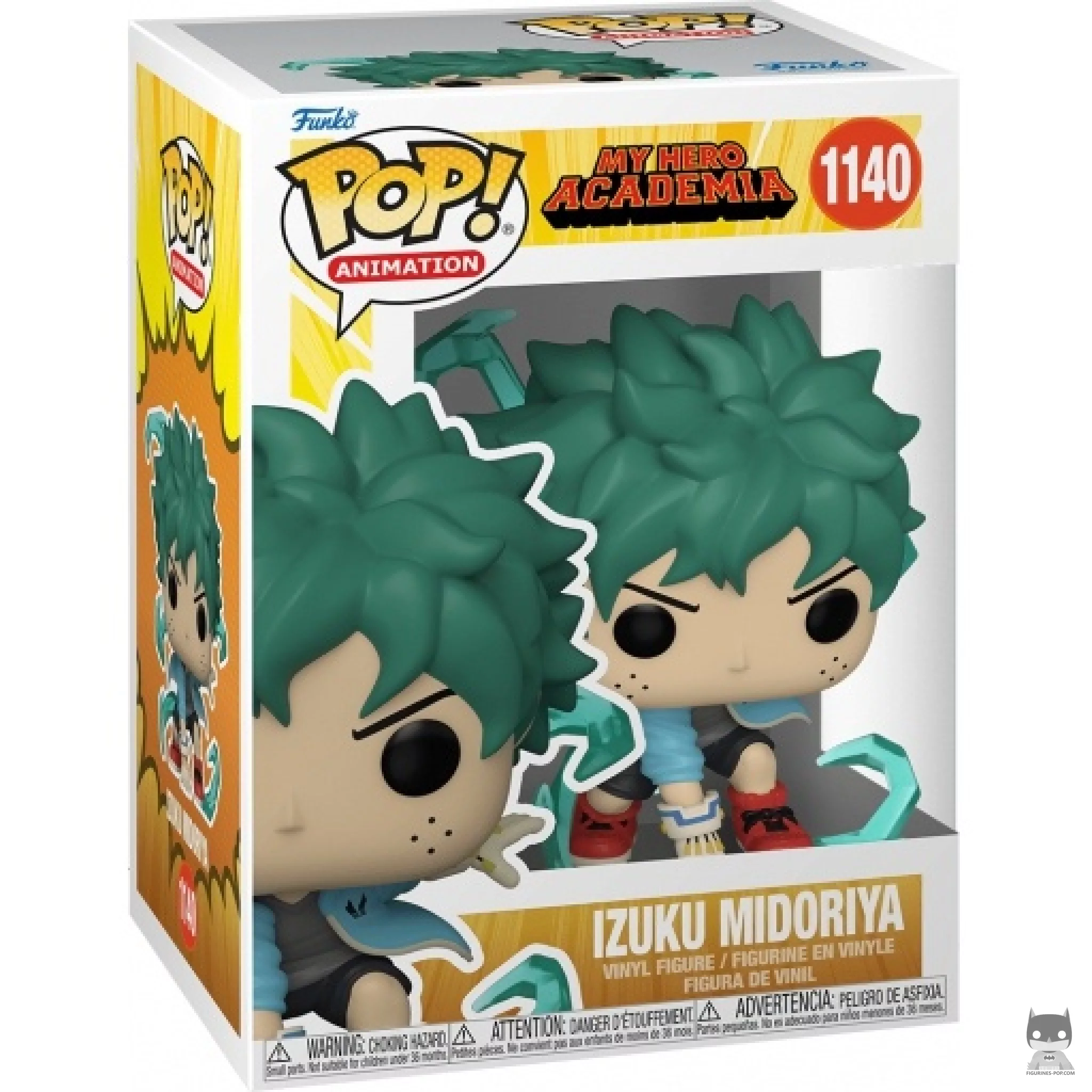 Figurine Funko POP Izuku Midoriya avec boîte