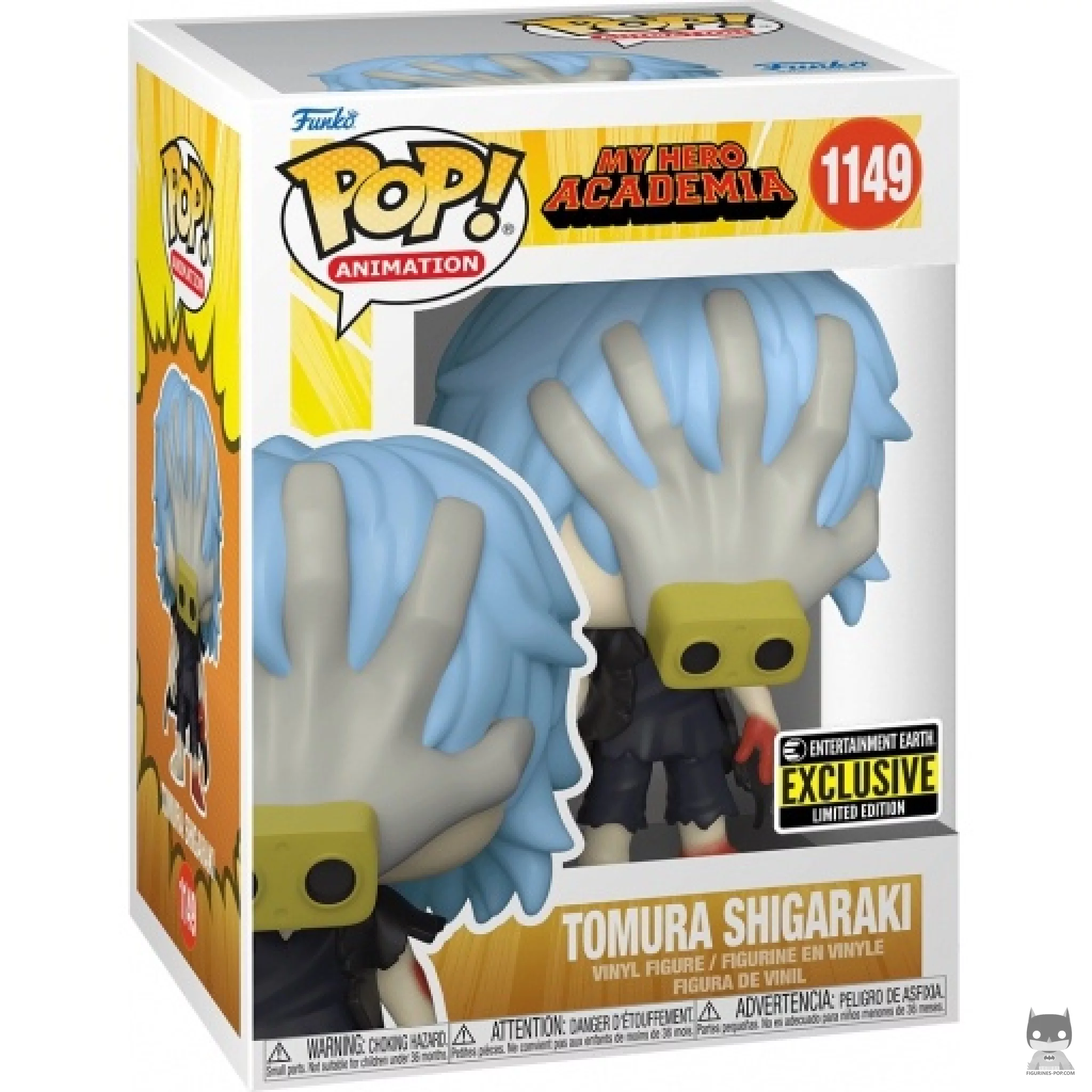 Figurine Funko POP Tomura Shigaraki avec boîte