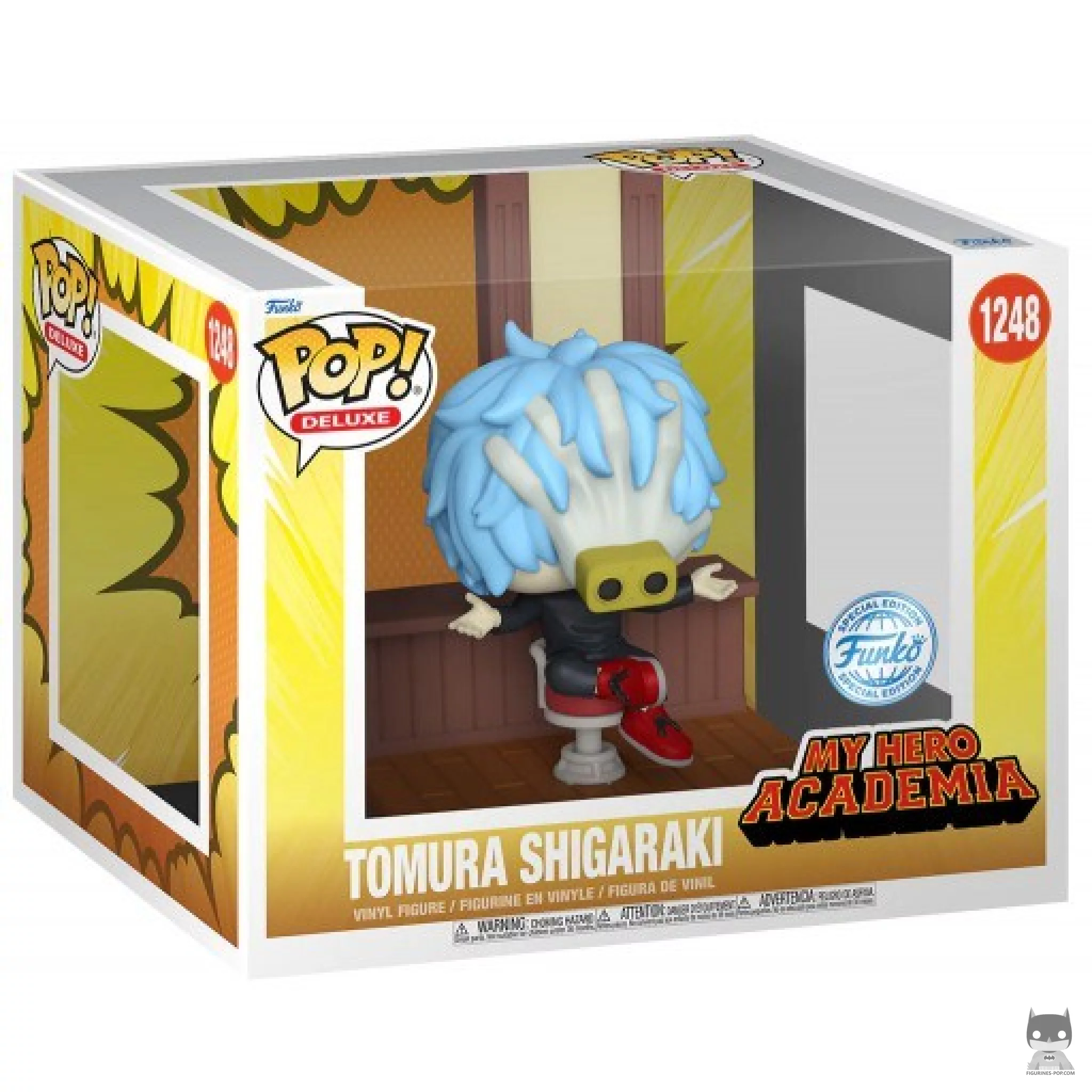 Figurine Funko POP League of Villains : Tomura Shigaraki avec boîte