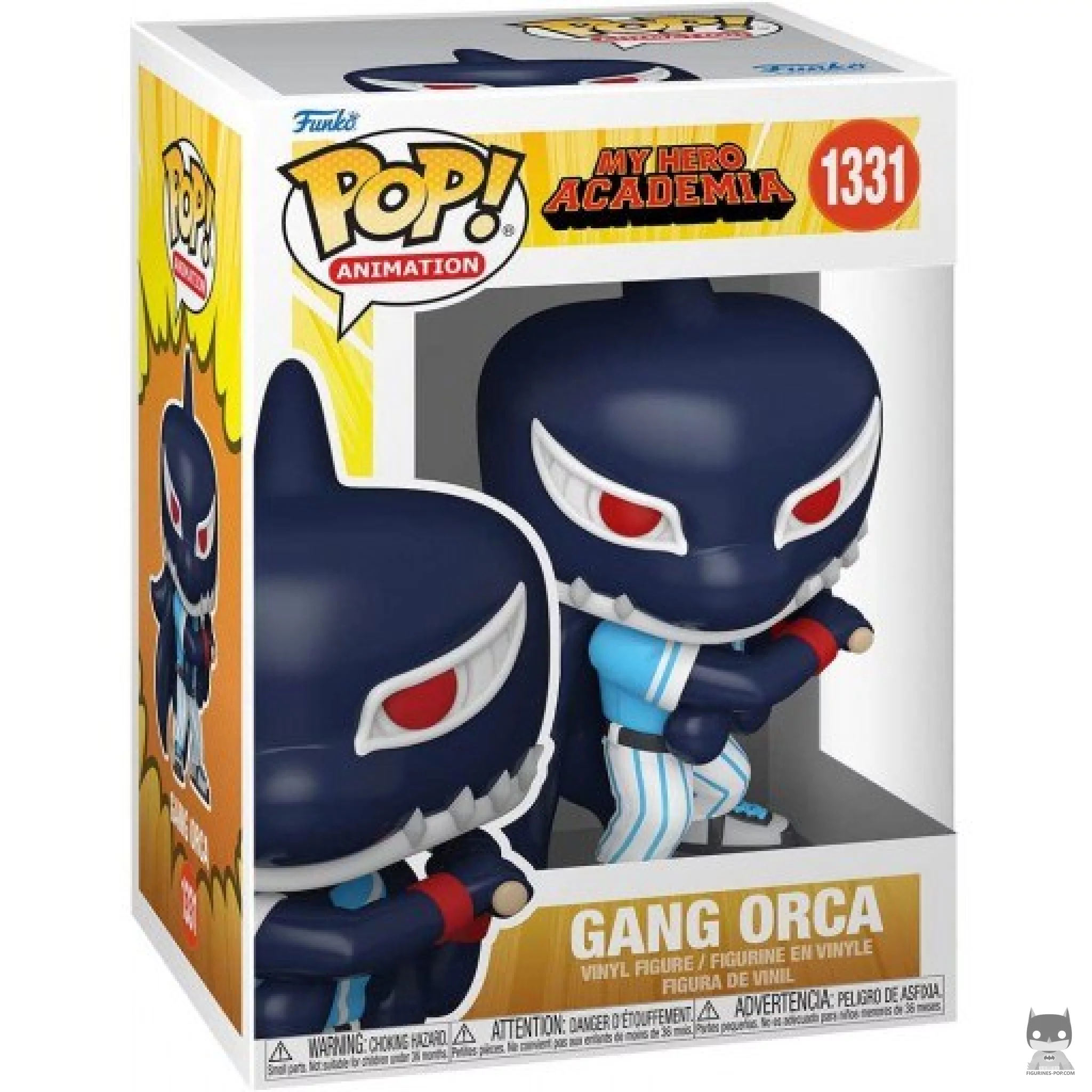 Figurine Funko POP Gang Orca (Hero League Baseball) avec boîte
