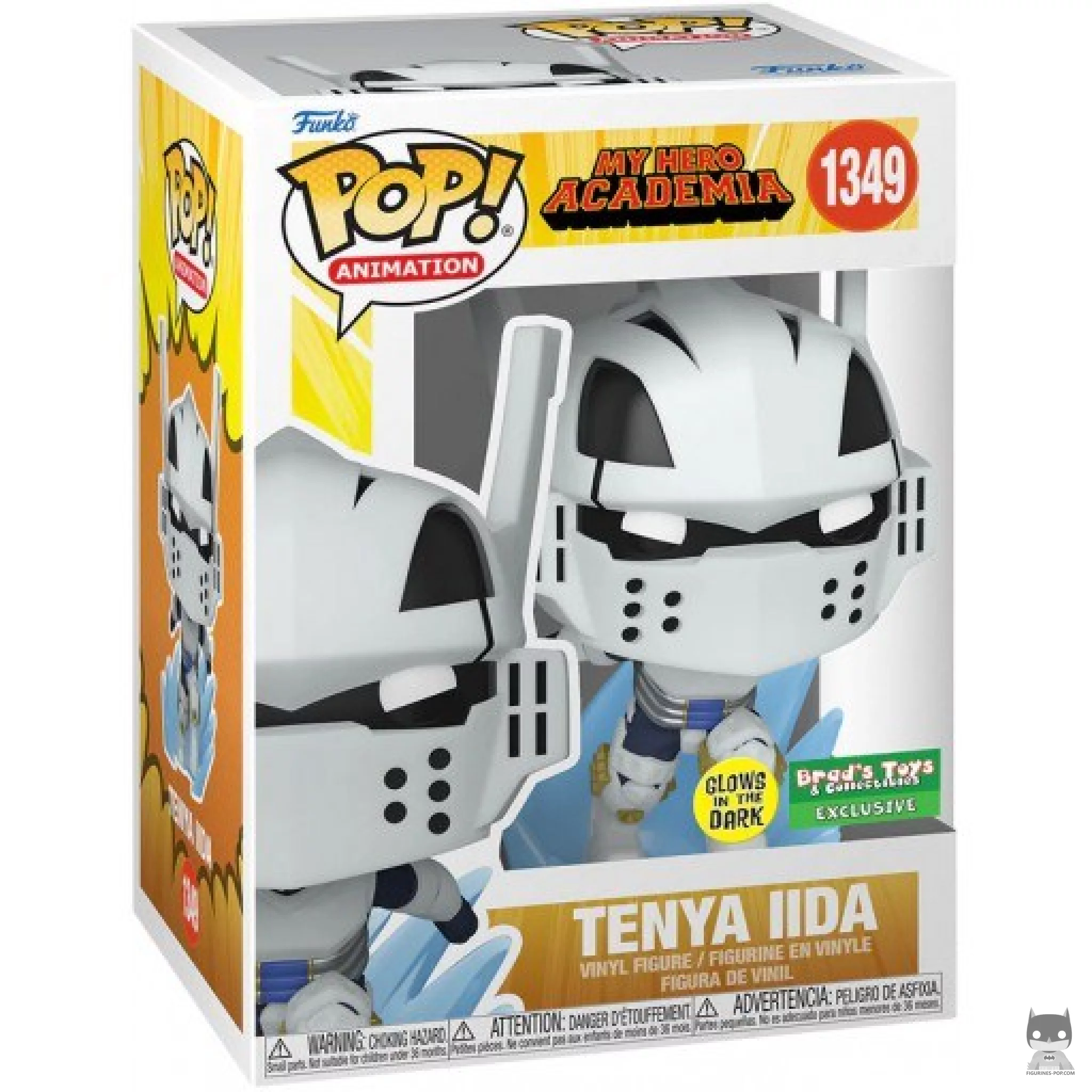 Figurine Funko POP Tenya Iida (Glow in the Dark) avec boîte