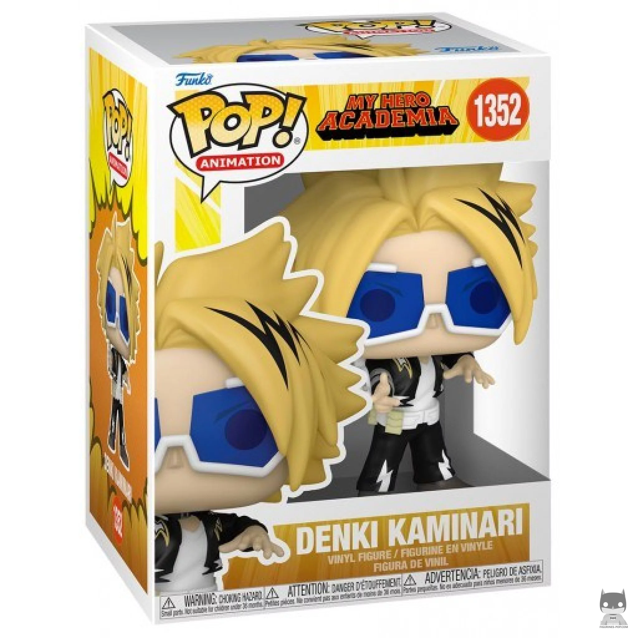 Figurine Funko POP Denki Kaminari avec boîte