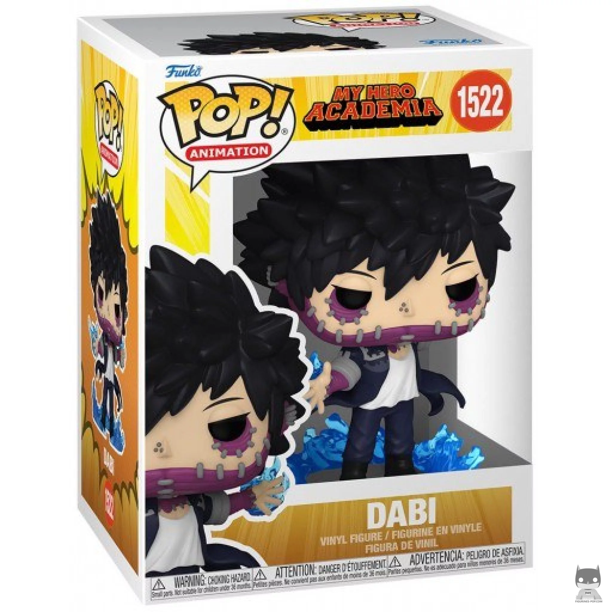 Figurine Funko POP Dabi avec Flammes avec boîte