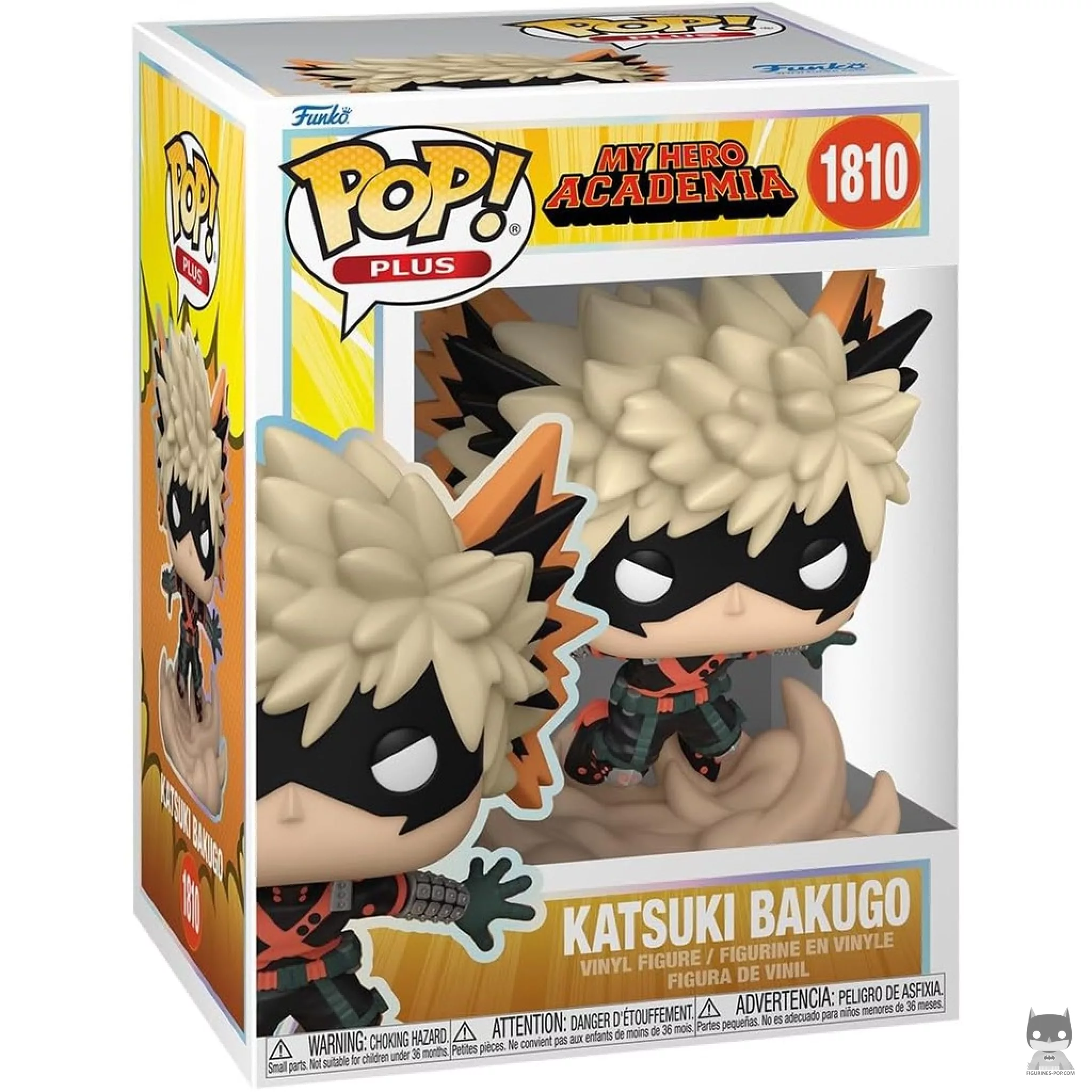 Figurine Funko POP Katsuki Bakugo avec boîte