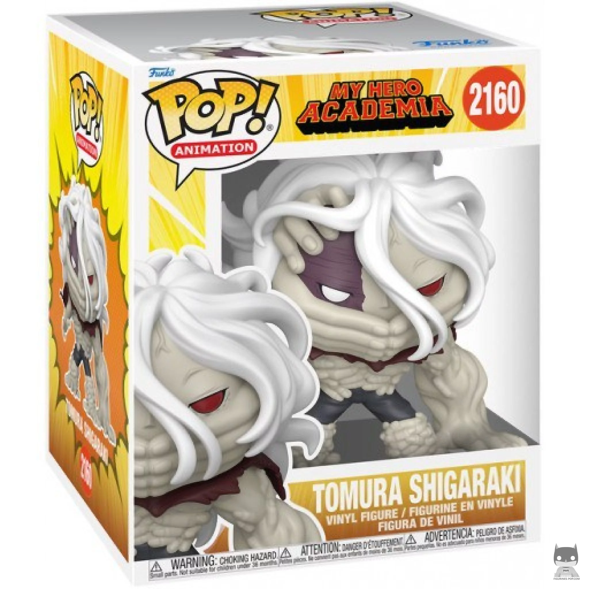Figurine Funko POP Tomura Shigaraki (SuperSized) avec boîte